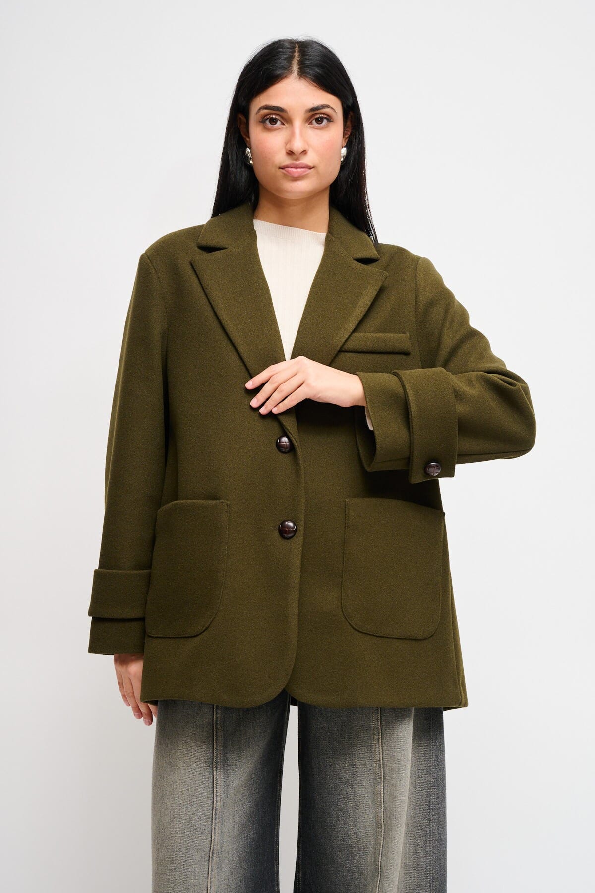 Over Jacket With Maryley Embroidery