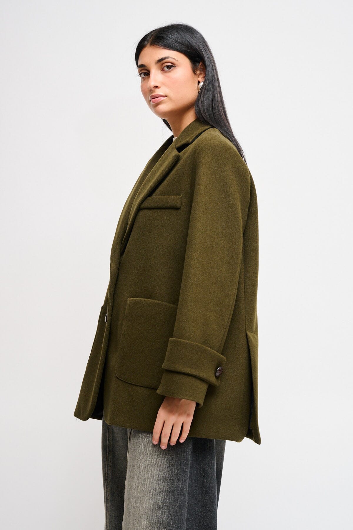 Over Jacket With Maryley Embroidery