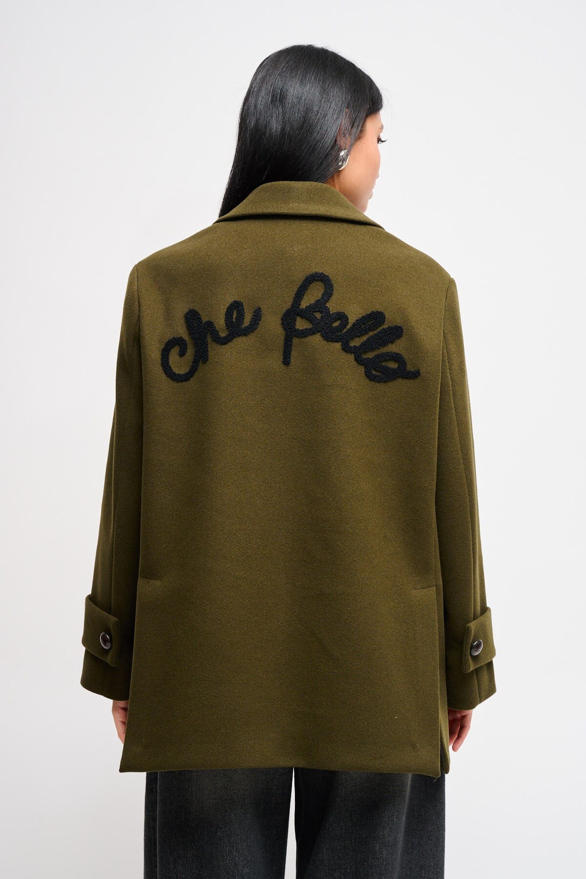 Over Jacket With Maryley Embroidery