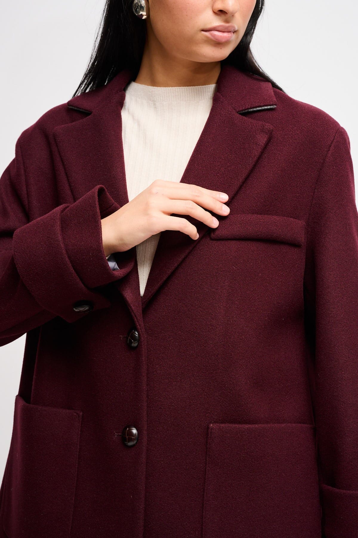 Over Jacket With Maryley Embroidery