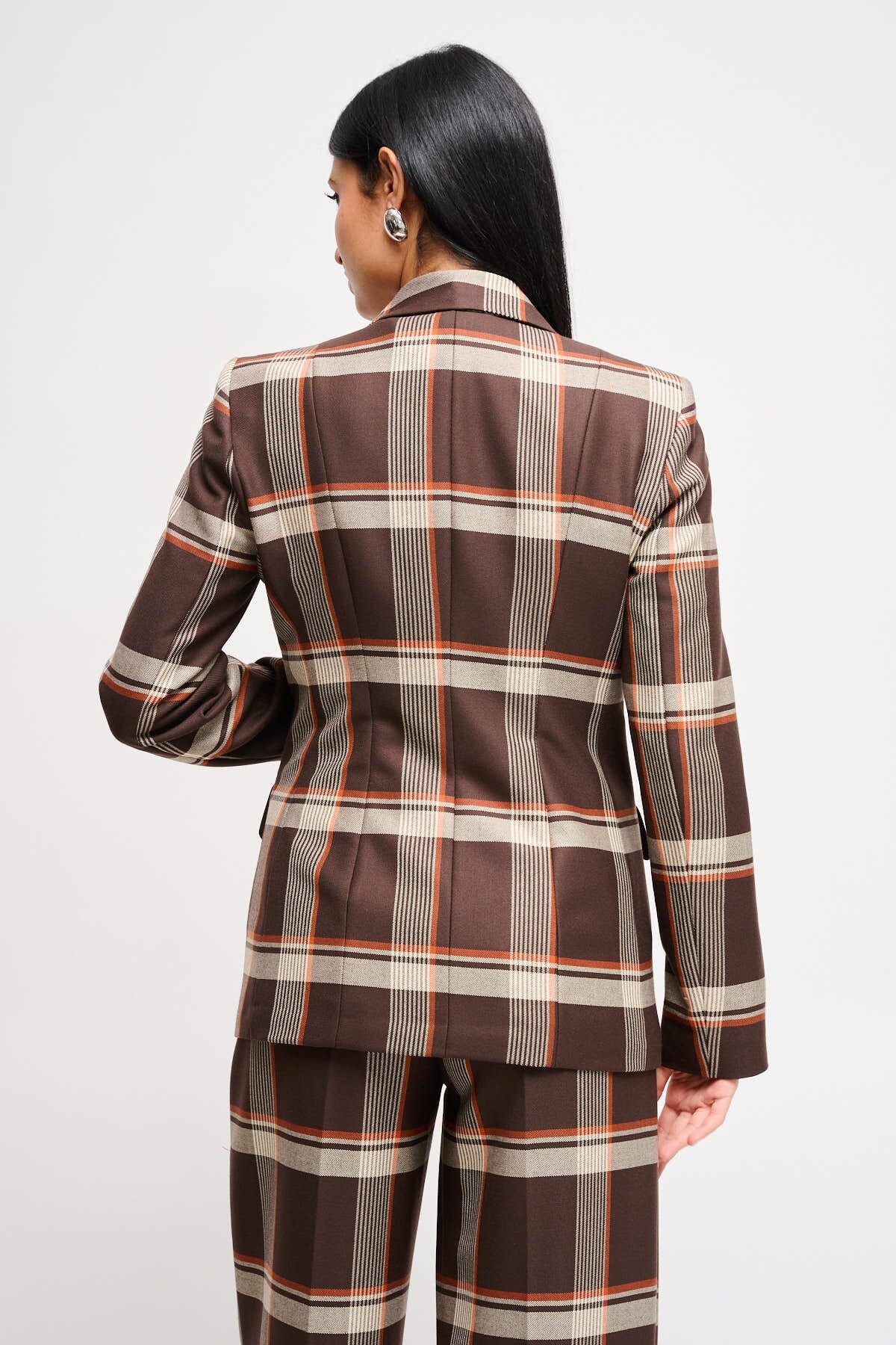 Giacca Check Doppiopetto Maryley