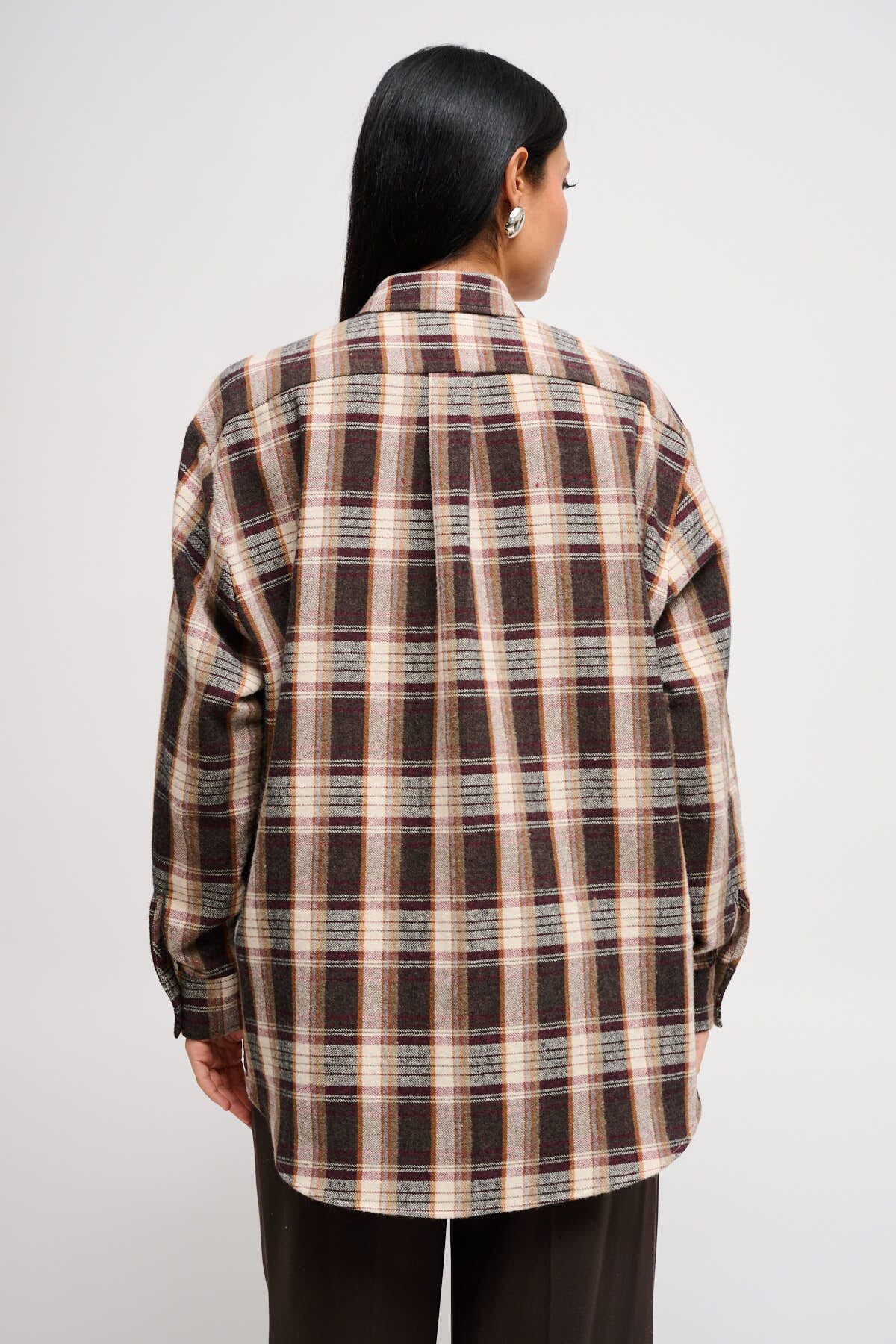 Camicia Check Over In Flanella Maryley