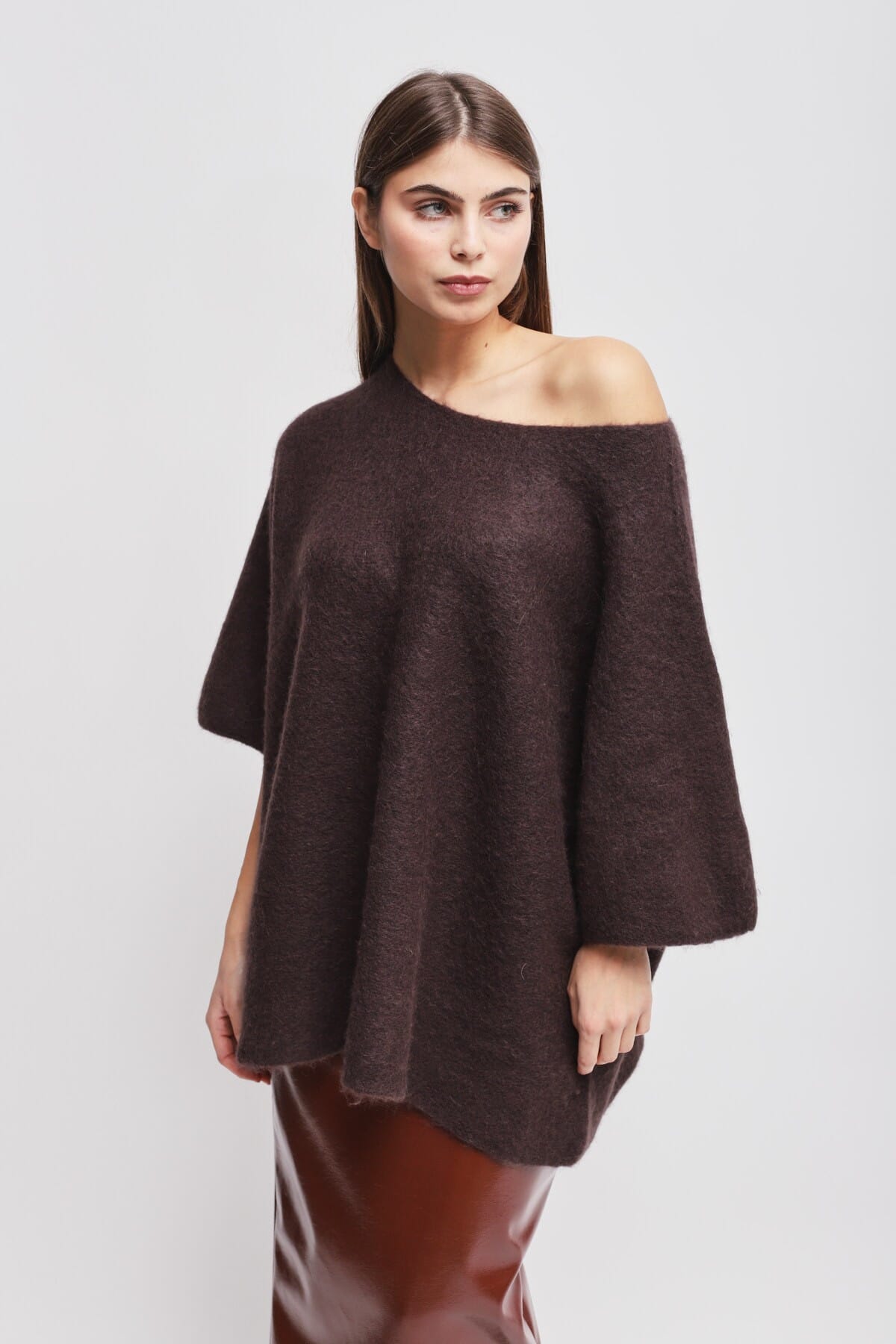 Maryley Wool Blend Oversize Sweater