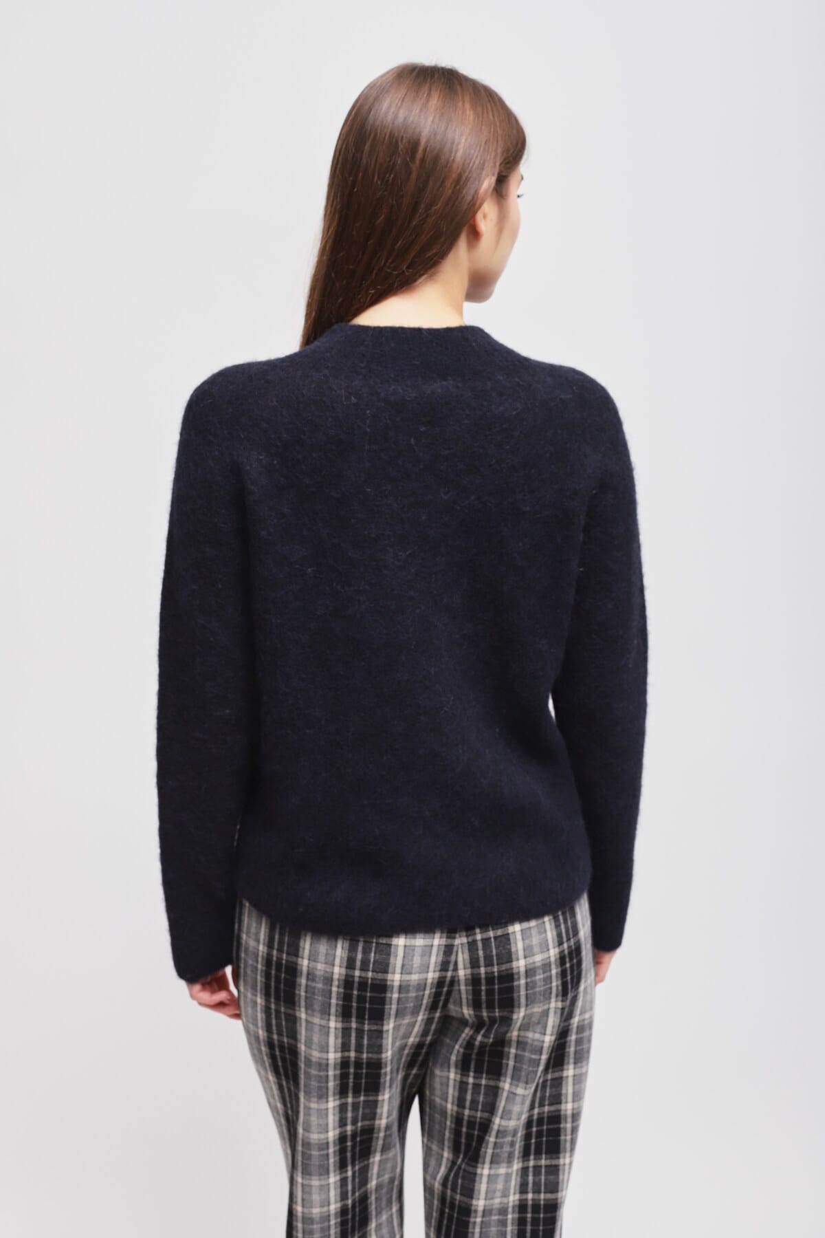 Maryley Wool Blend Crew Neck Sweater (Pull à col ras du cou en laine)