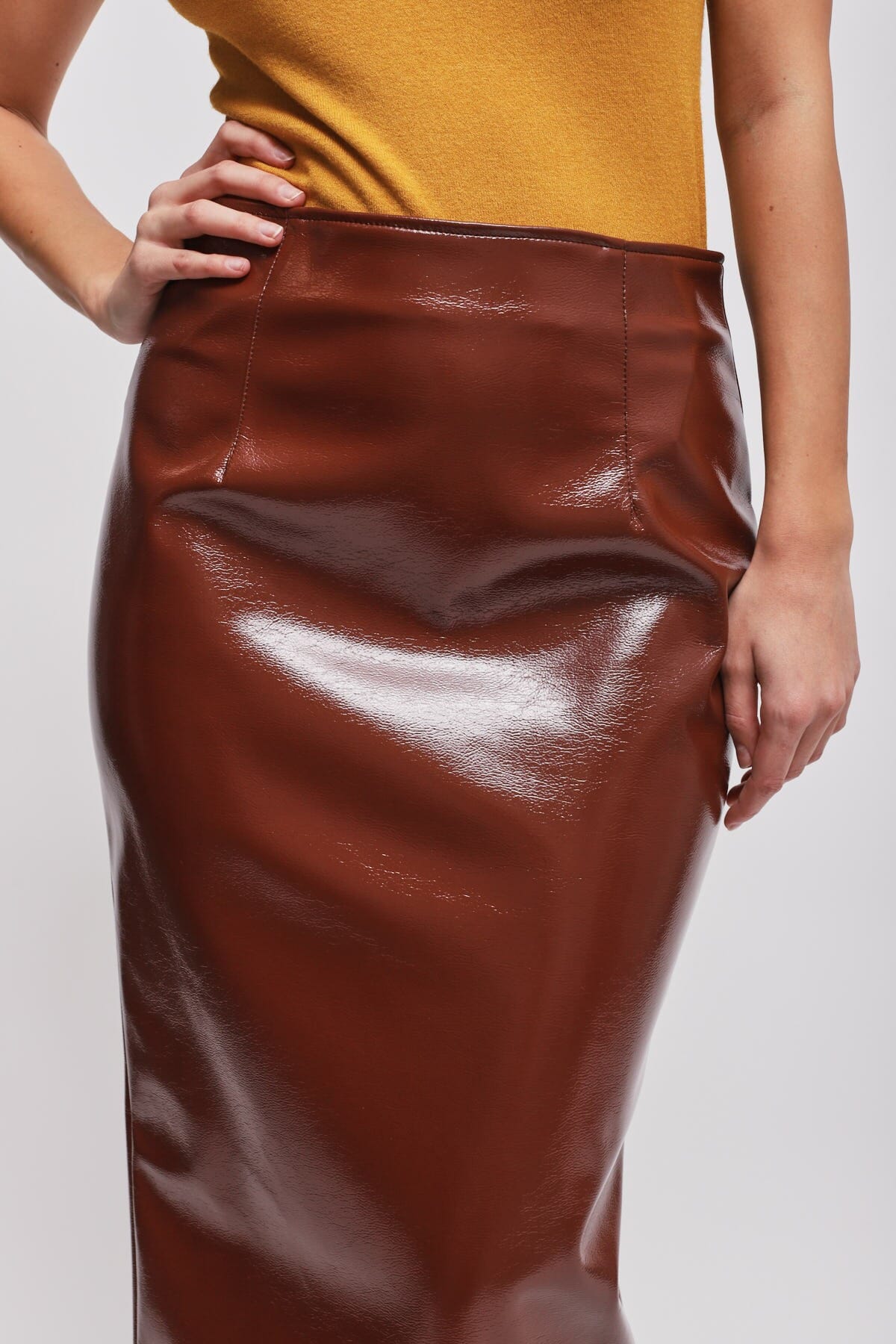 Gonna Longuette In Vinile Maryley