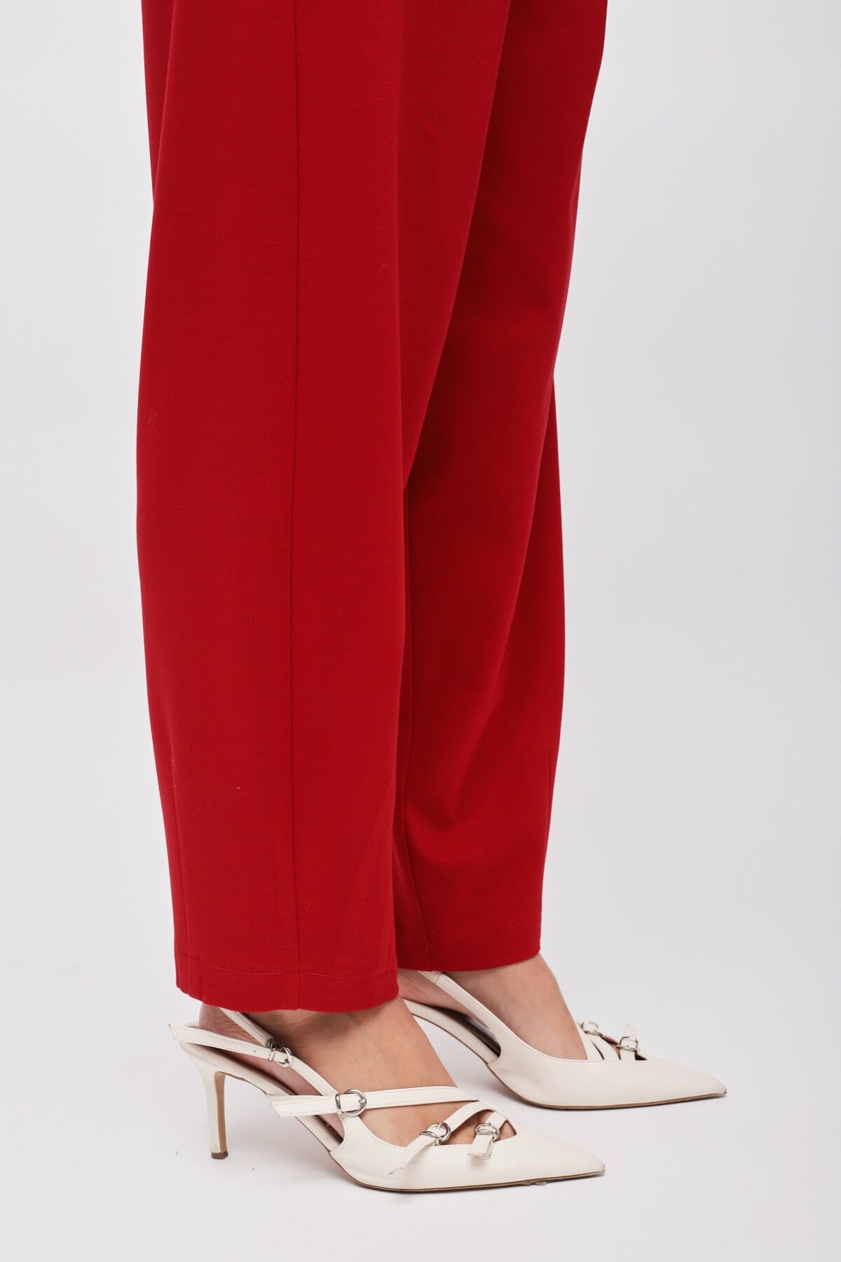 Pantaloni Barrel In Punto Milano Maryley