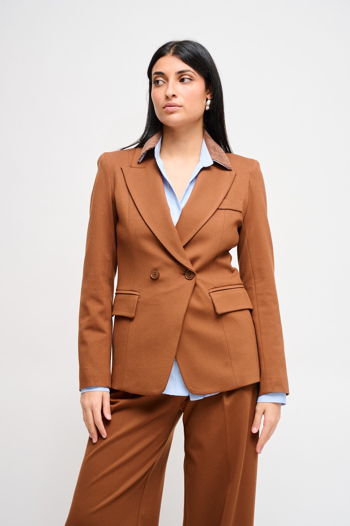 Giacca Doppiopetto In Punto Milano Maryley