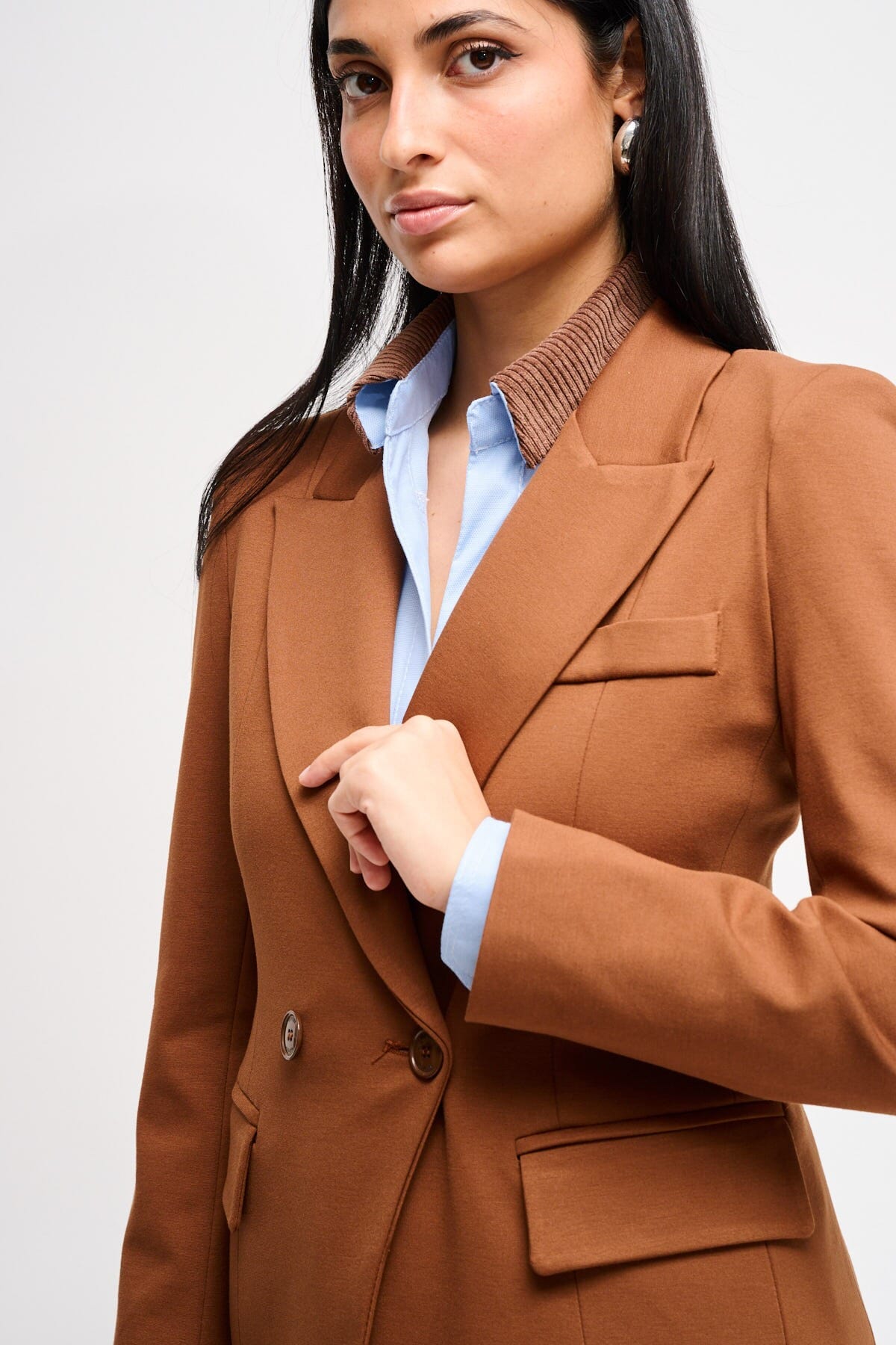 Giacca Doppiopetto In Punto Milano Maryley