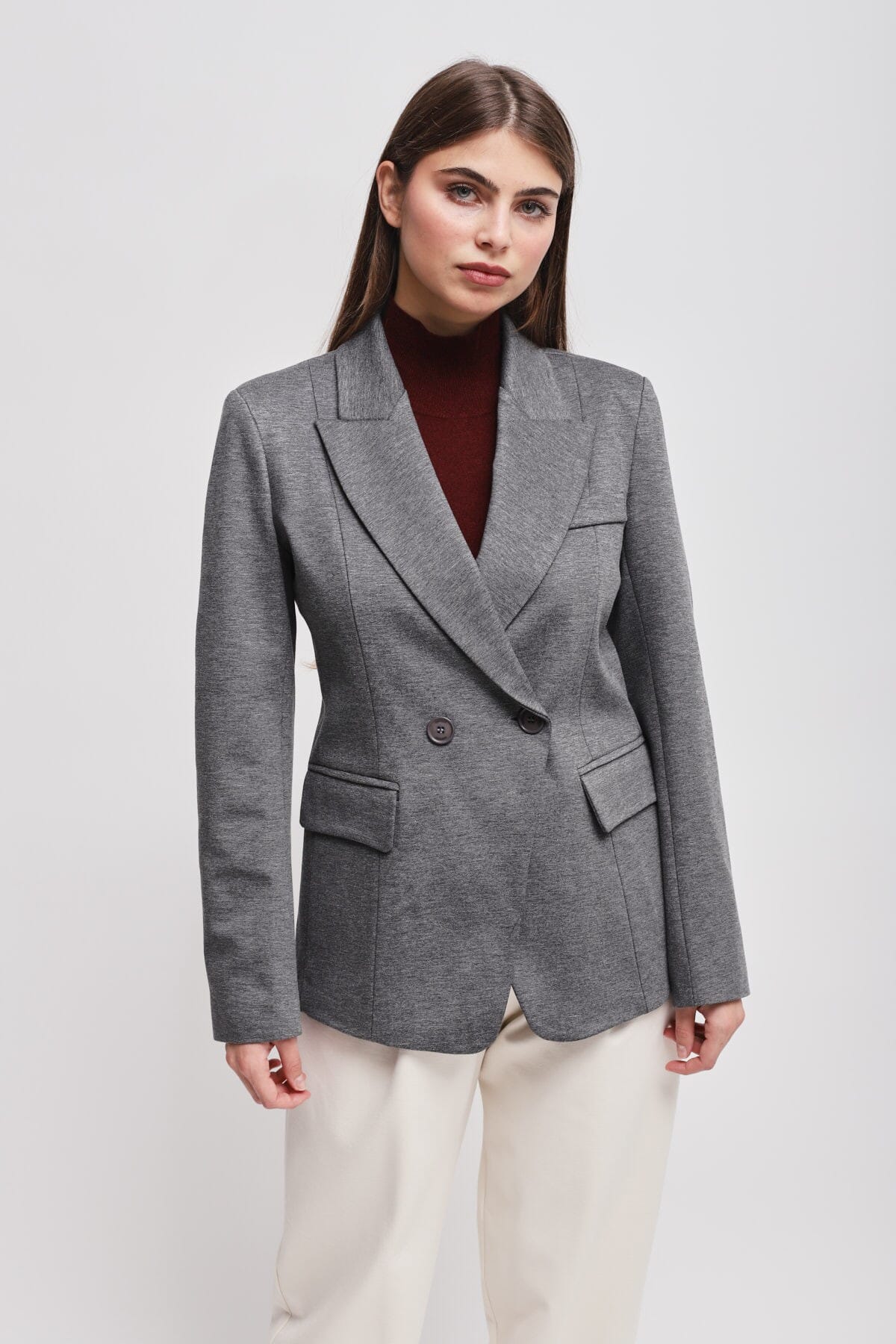 Giacca Doppiopetto In Punto Milano Maryley