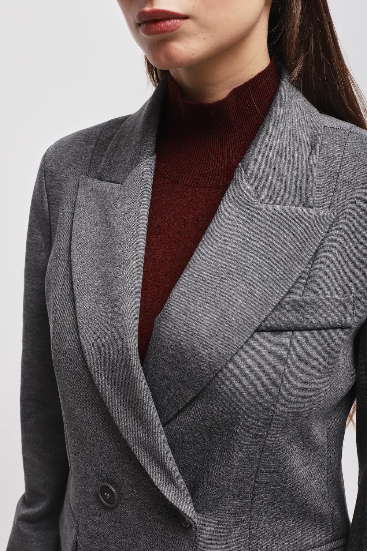 Giacca Doppiopetto In Punto Milano Maryley