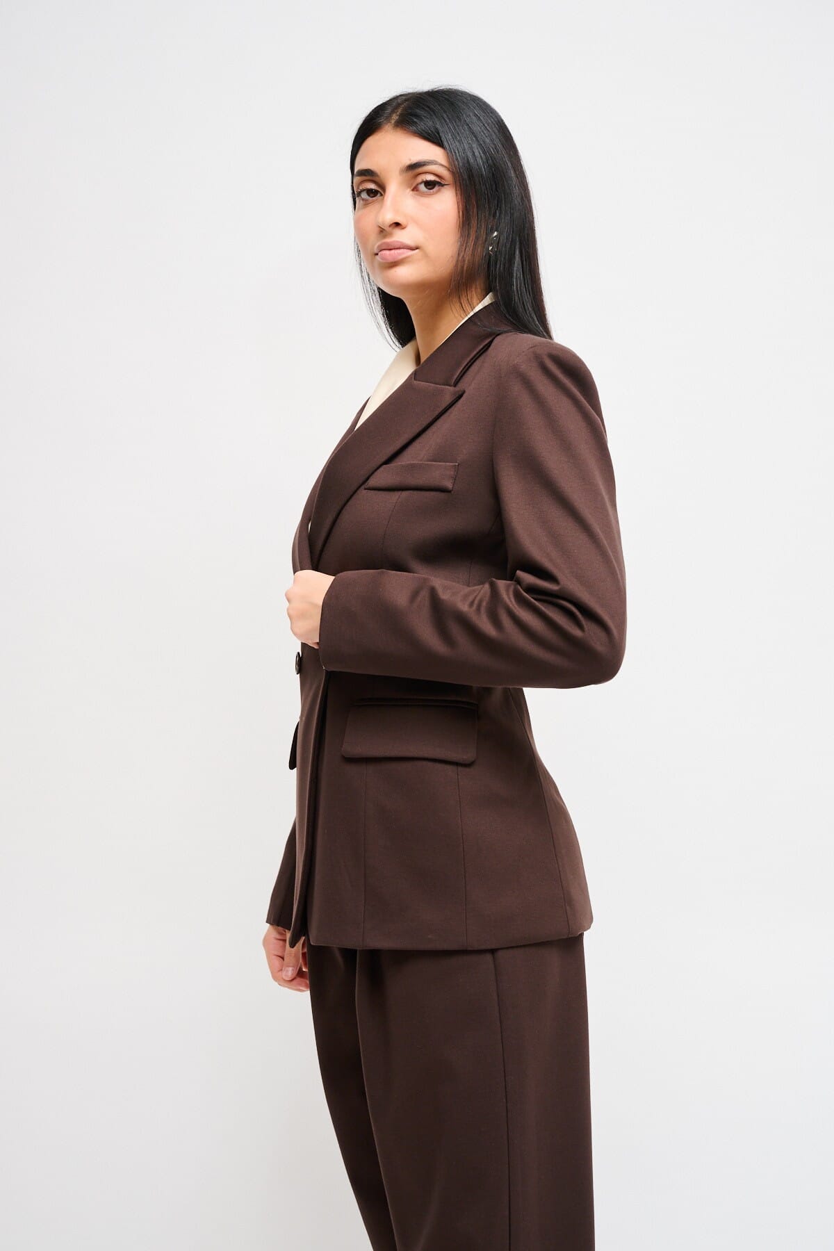 Giacca Doppiopetto In Punto Milano Maryley