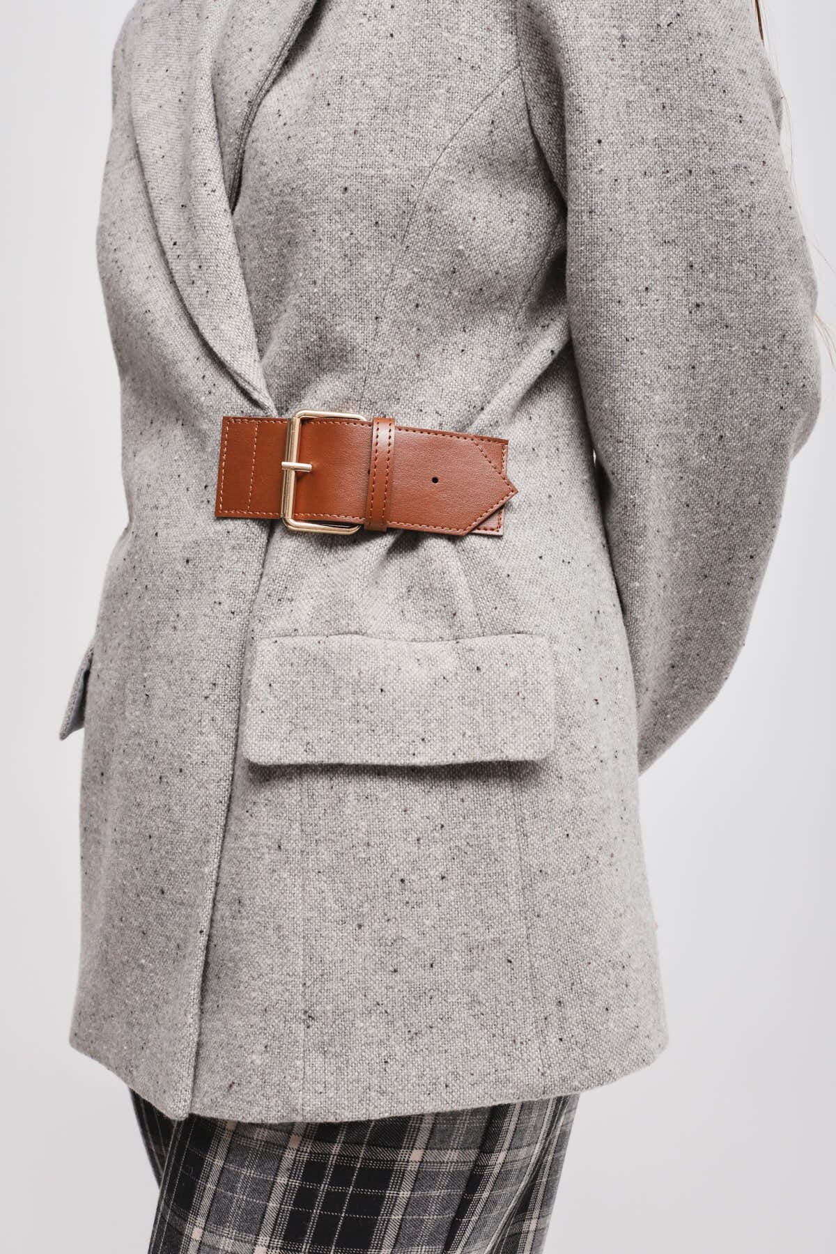 Giacca Con Dettaglio Cintura Maryley