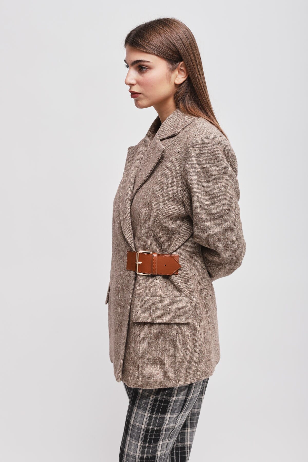 Giacca Con Dettaglio Cintura Maryley