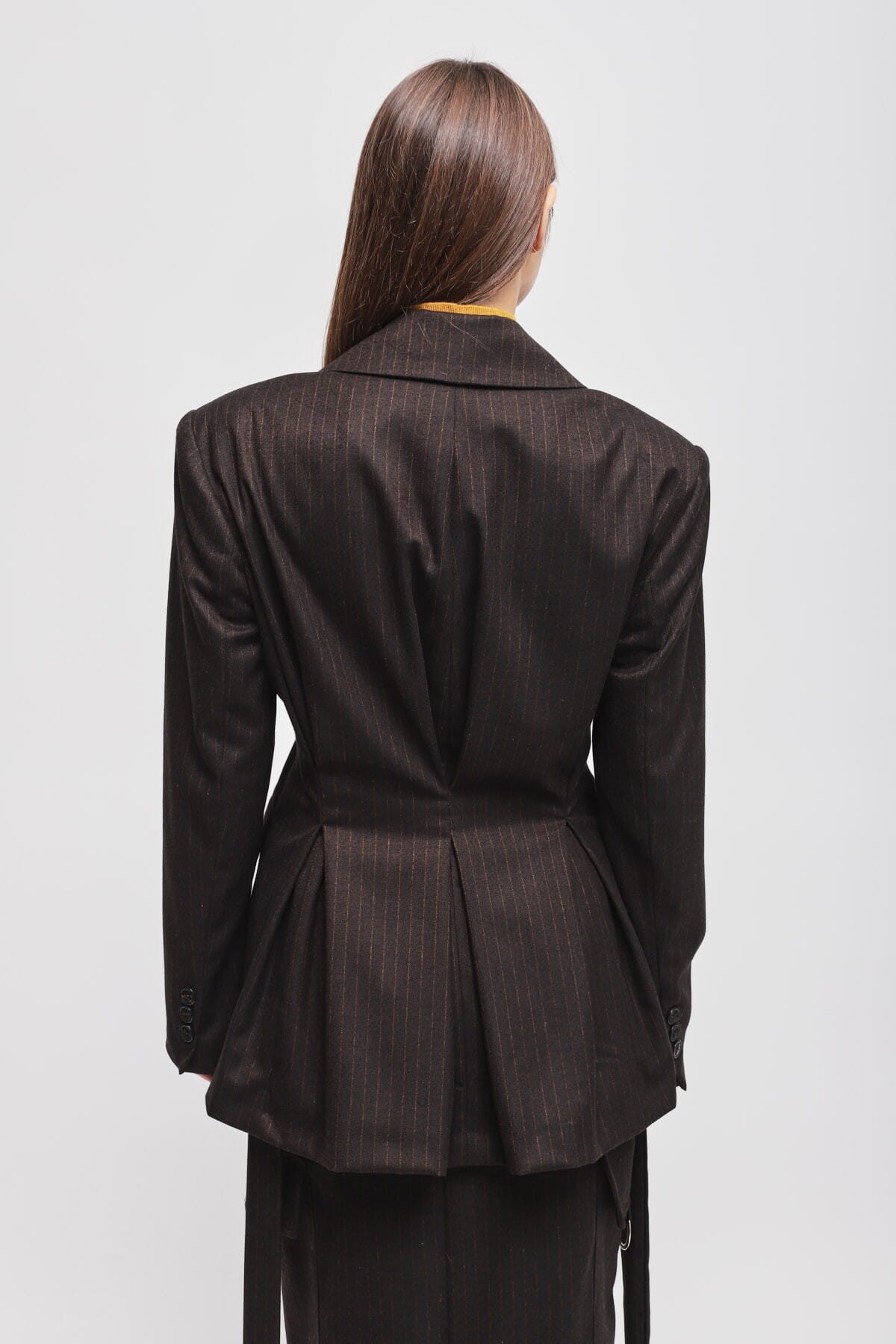 Maryley - Veste à pinces à double boutonnage