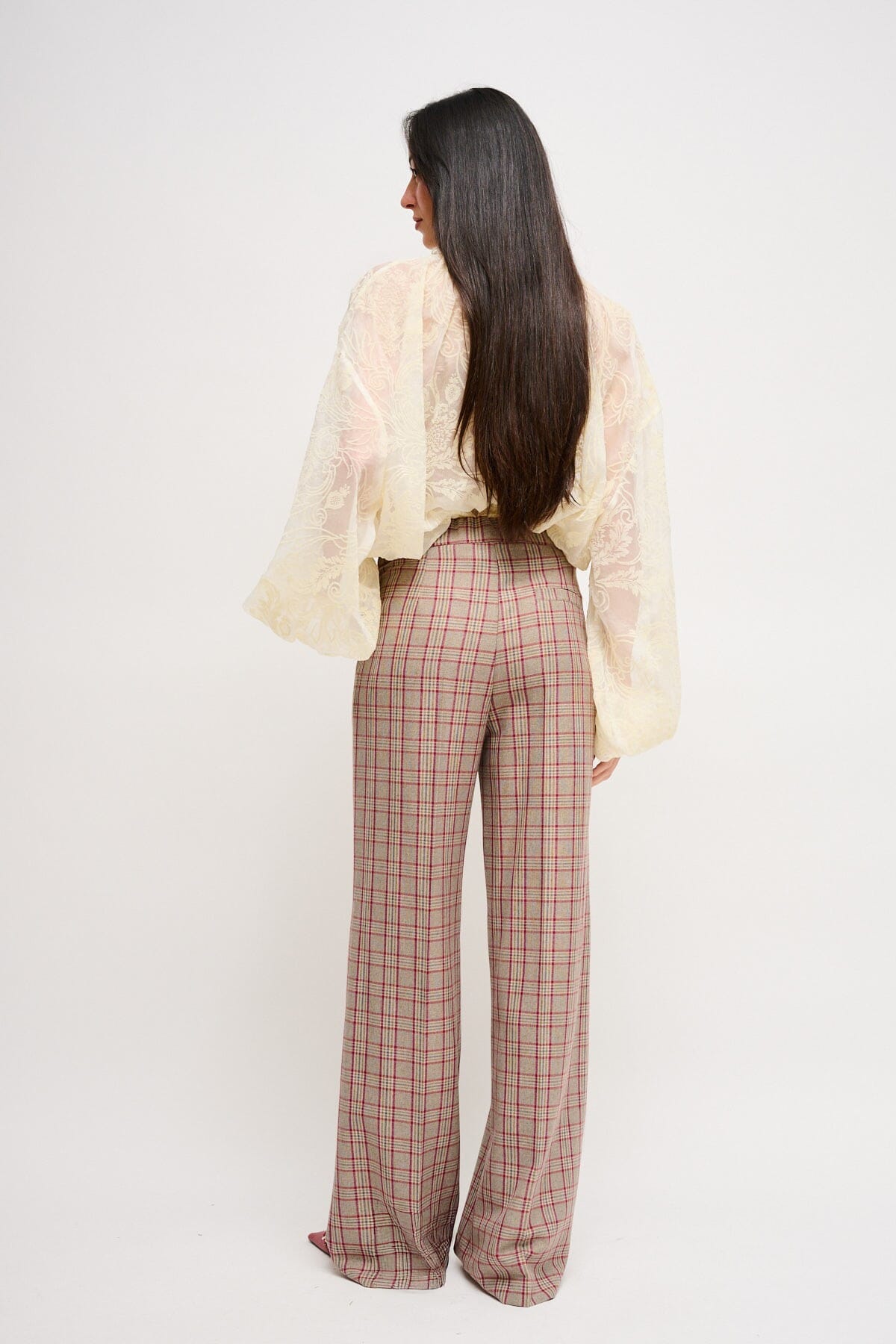 Maryley Palace Check Trousers