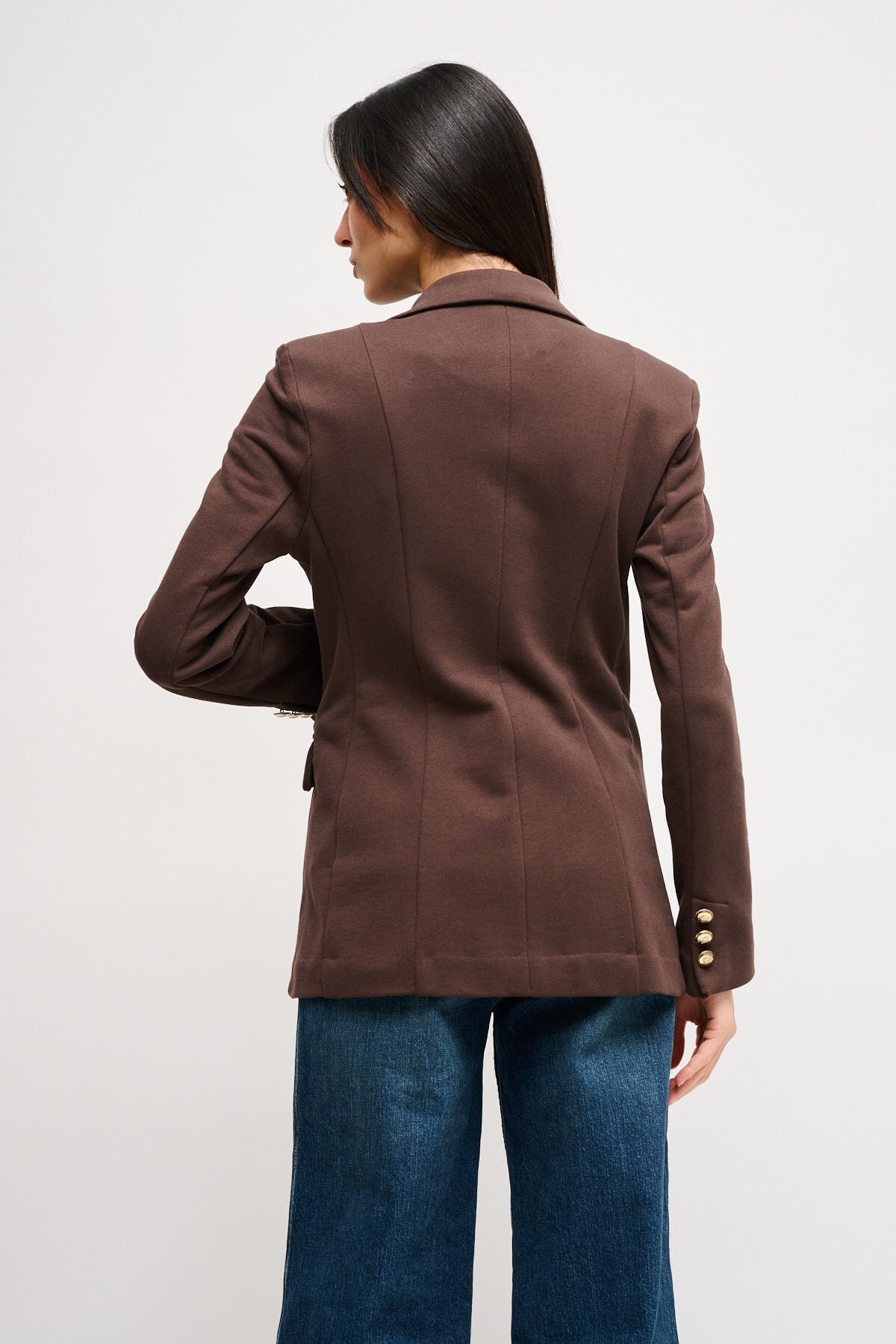 Veste en coton à double boutonnage Maryley