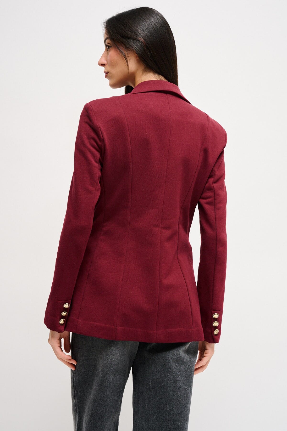 Veste en coton à double boutonnage Maryley