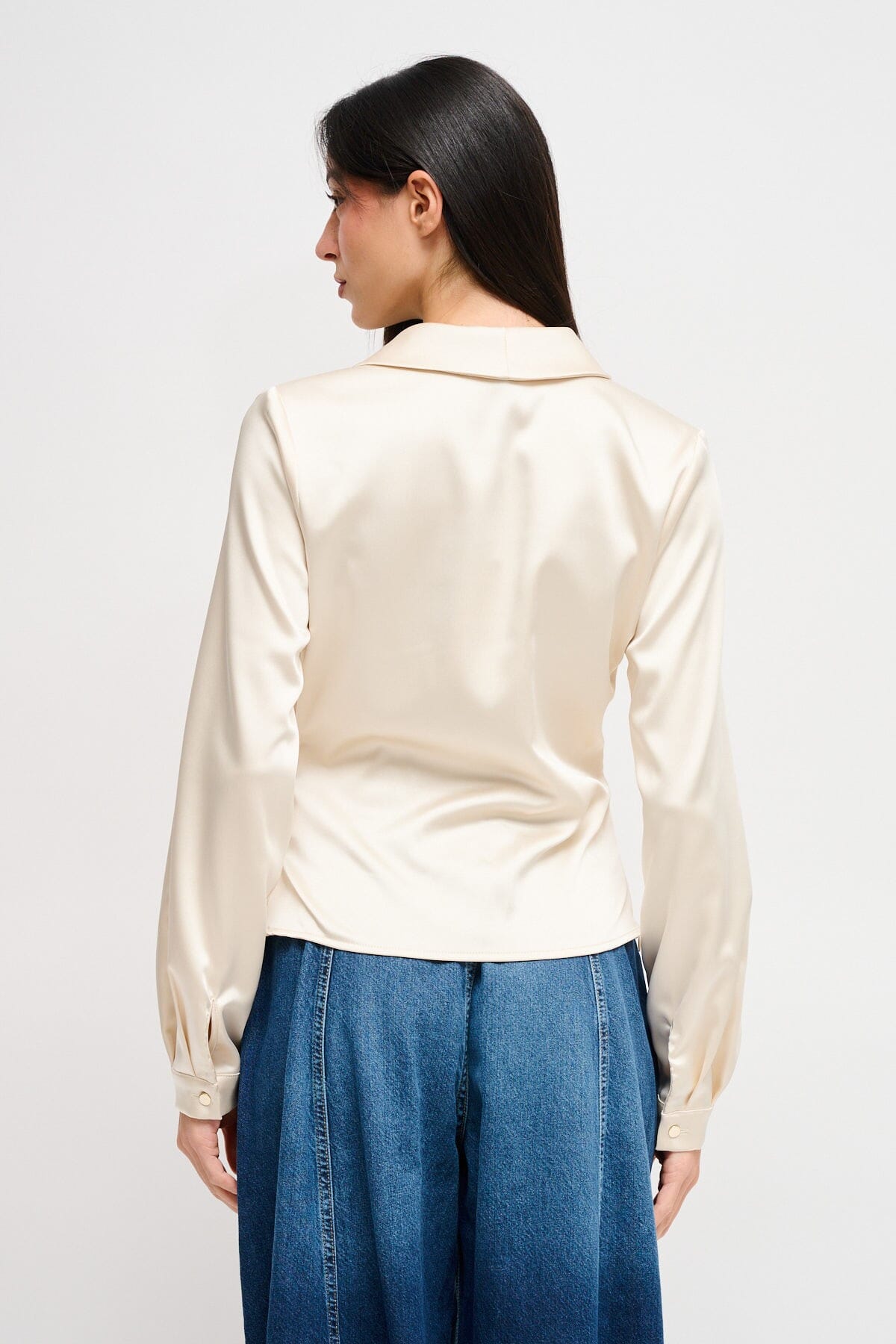 Blusa Con Fondo Asimmetrico Maryley