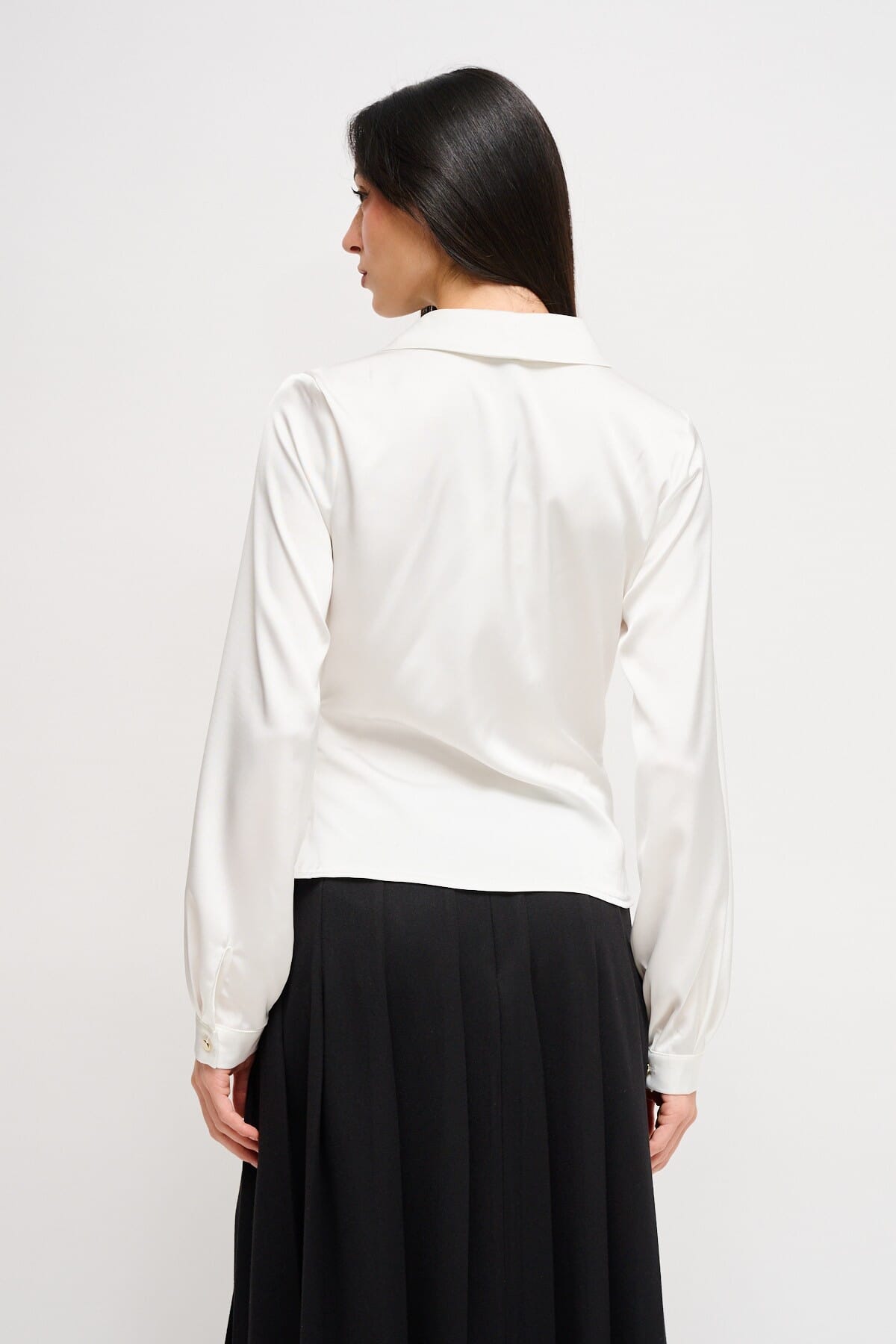 Blusa Con Fondo Asimmetrico Maryley