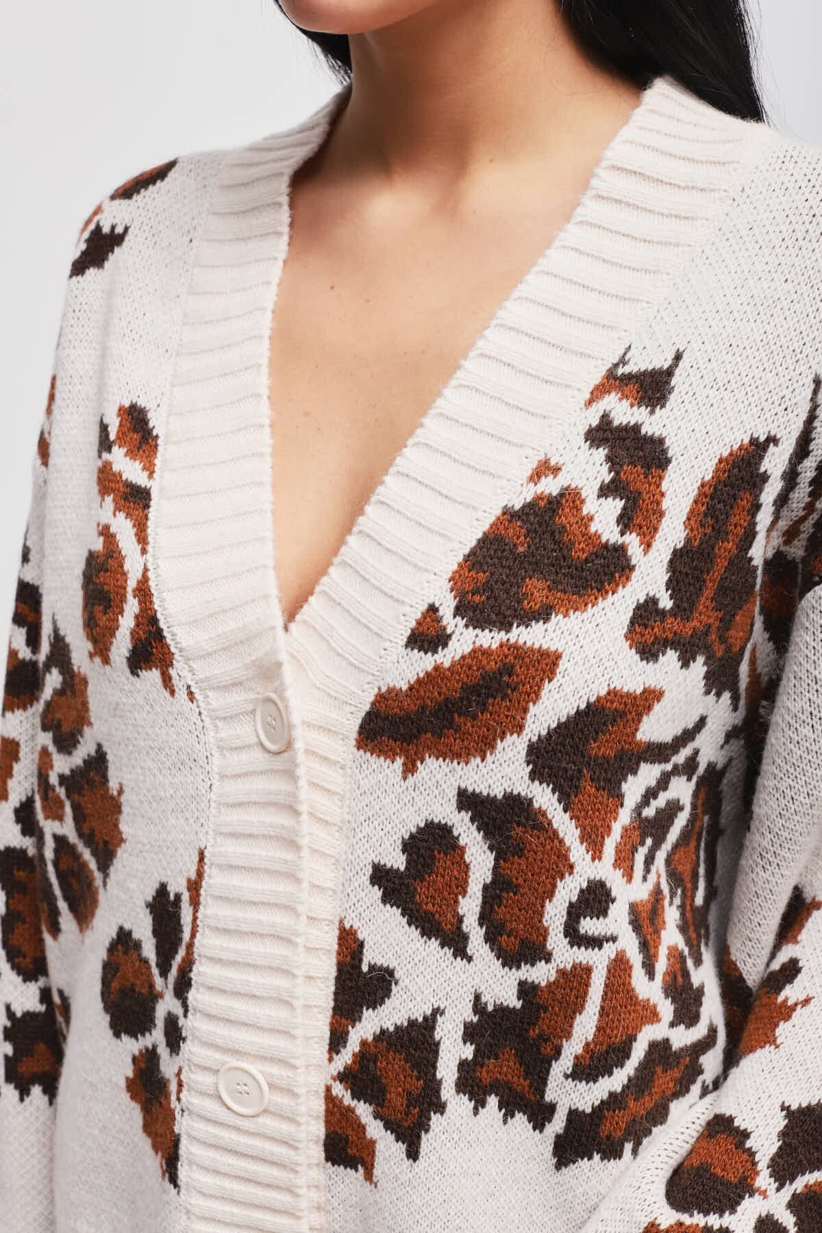 Cardigan à motifs Maryley