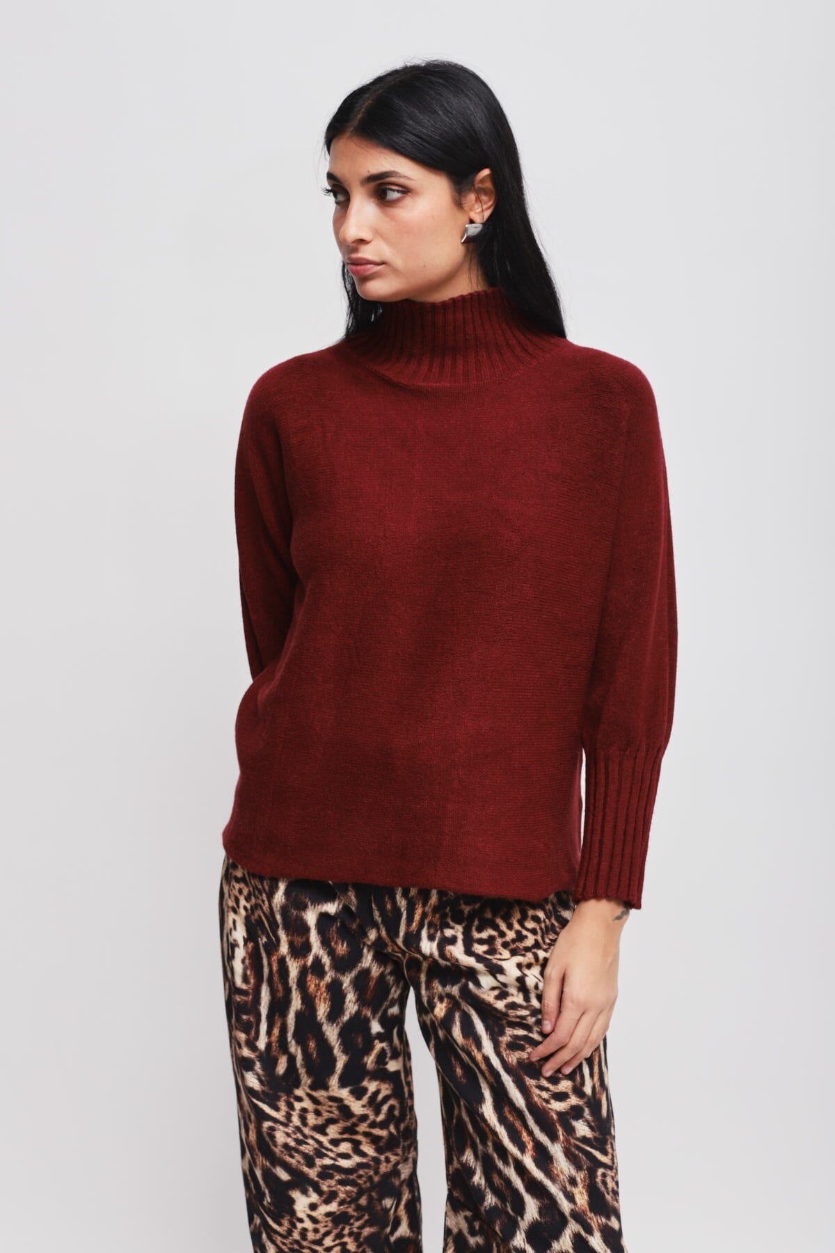 Maryley - Pull à col volcano