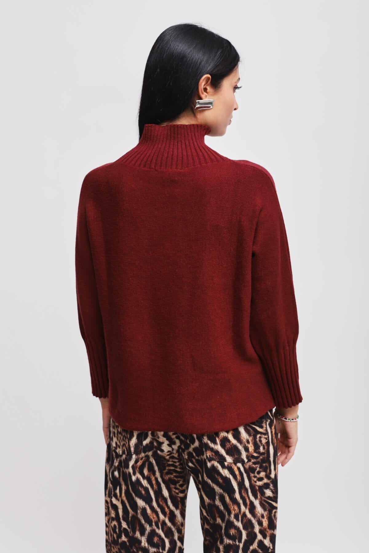 Maryley - Pull à col volcano