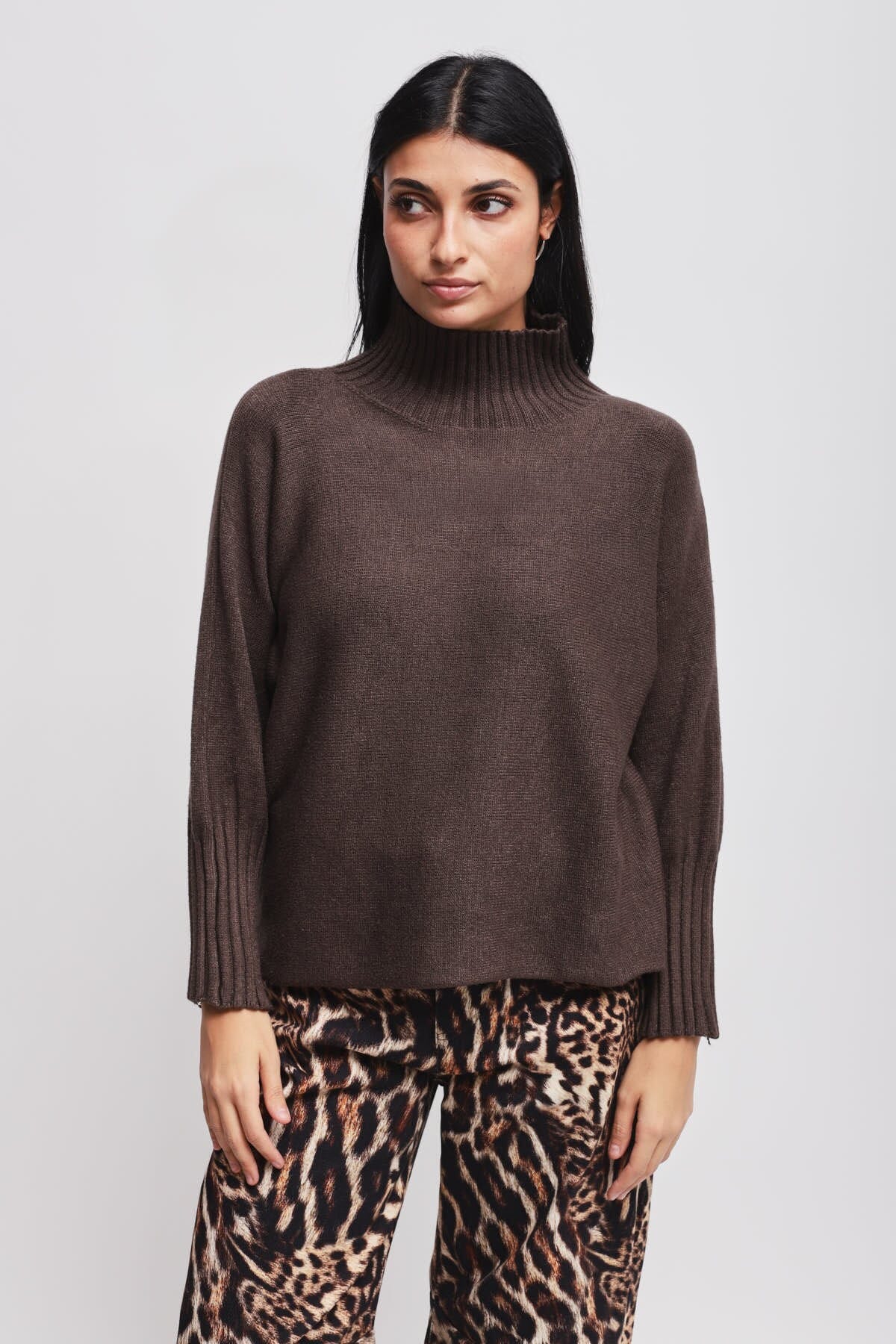 Maryley - Pull à col volcano