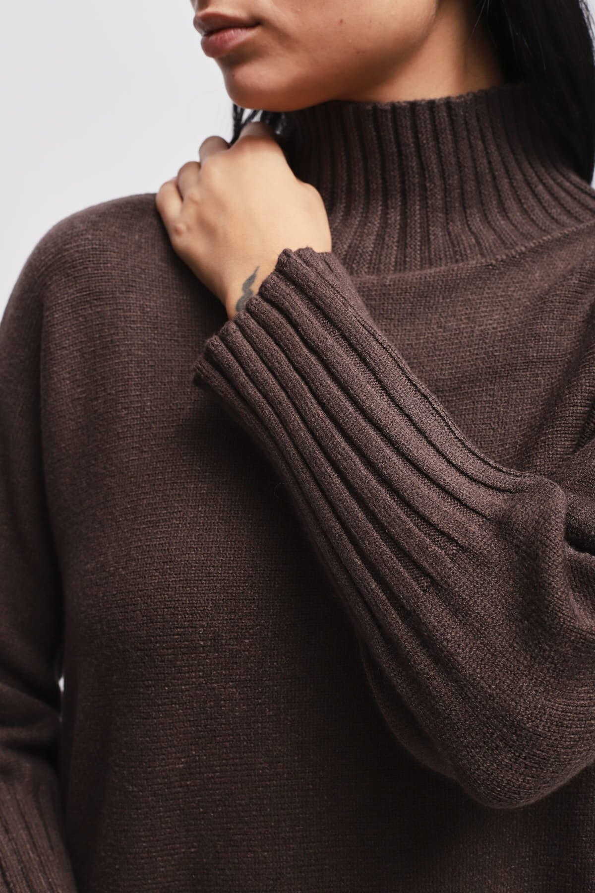 Maryley - Pull à col volcano