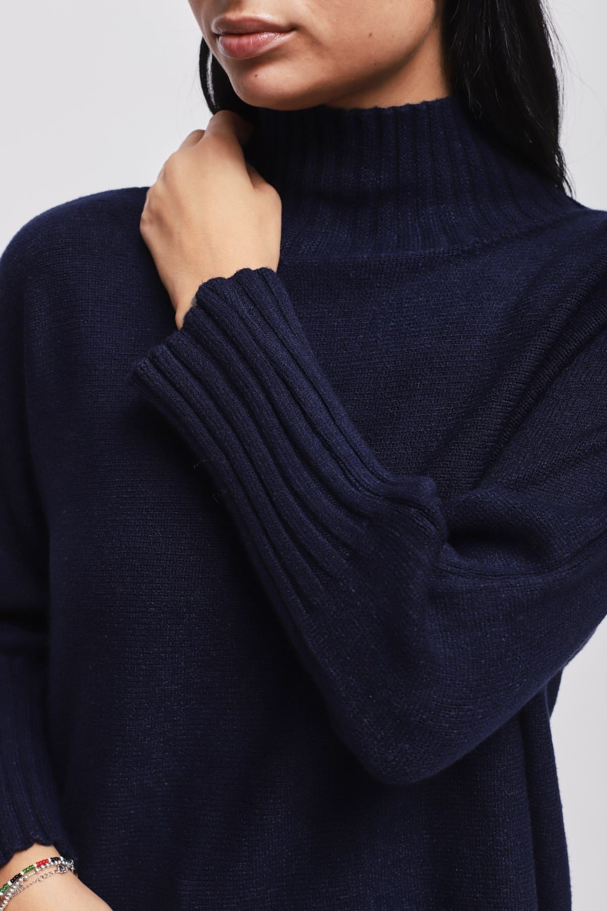 Maryley - Pull à col volcano