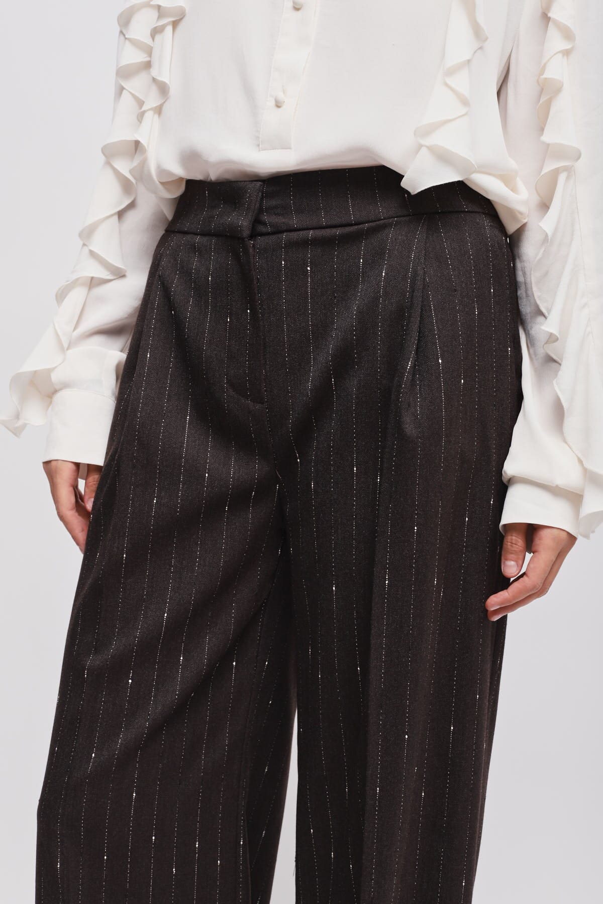 Pantaloni A Palazzo Gessati Maryley