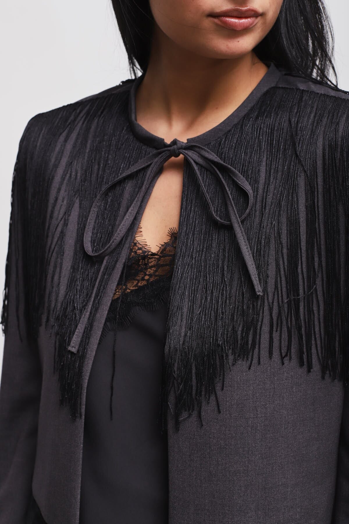 Coprispalle Con Frange Maryley