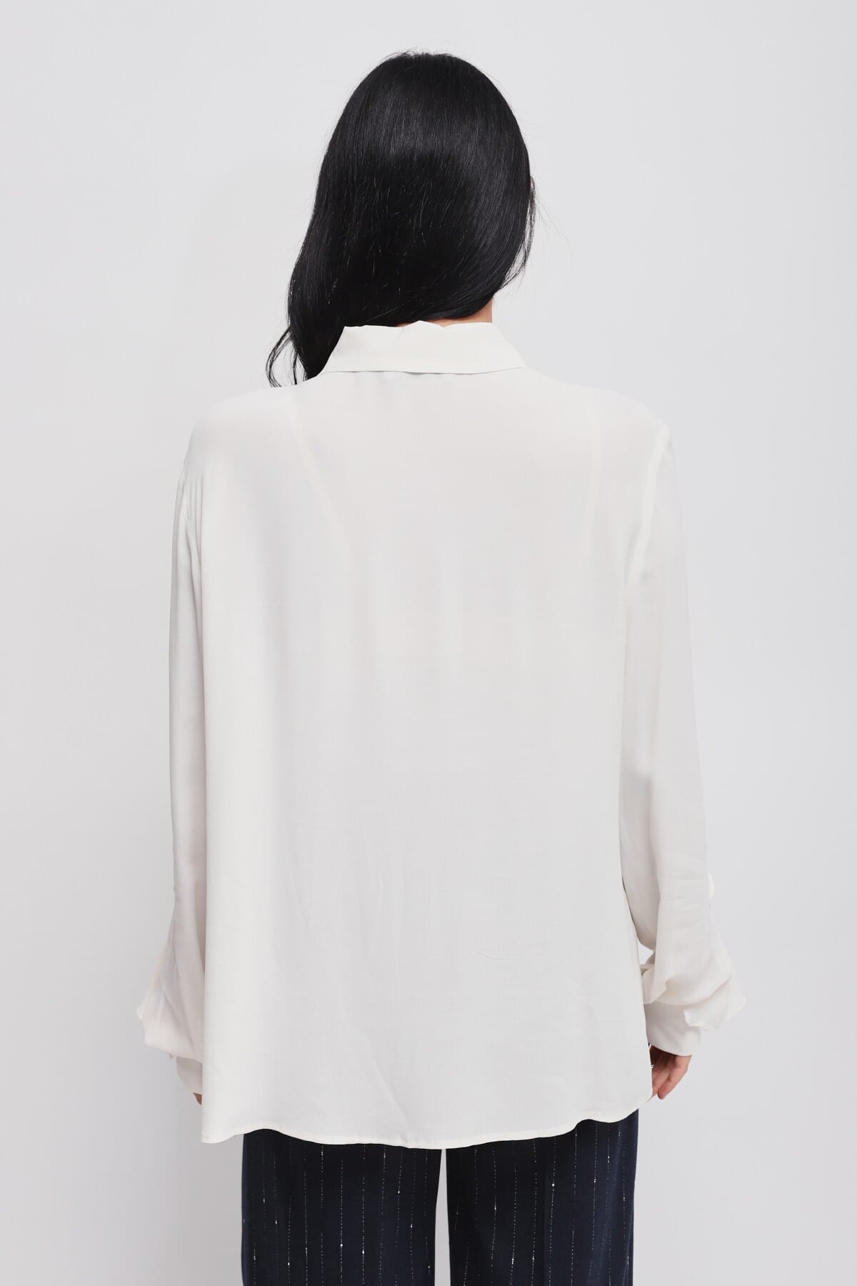 Camicia Con Rouches In Viscosa Maryley