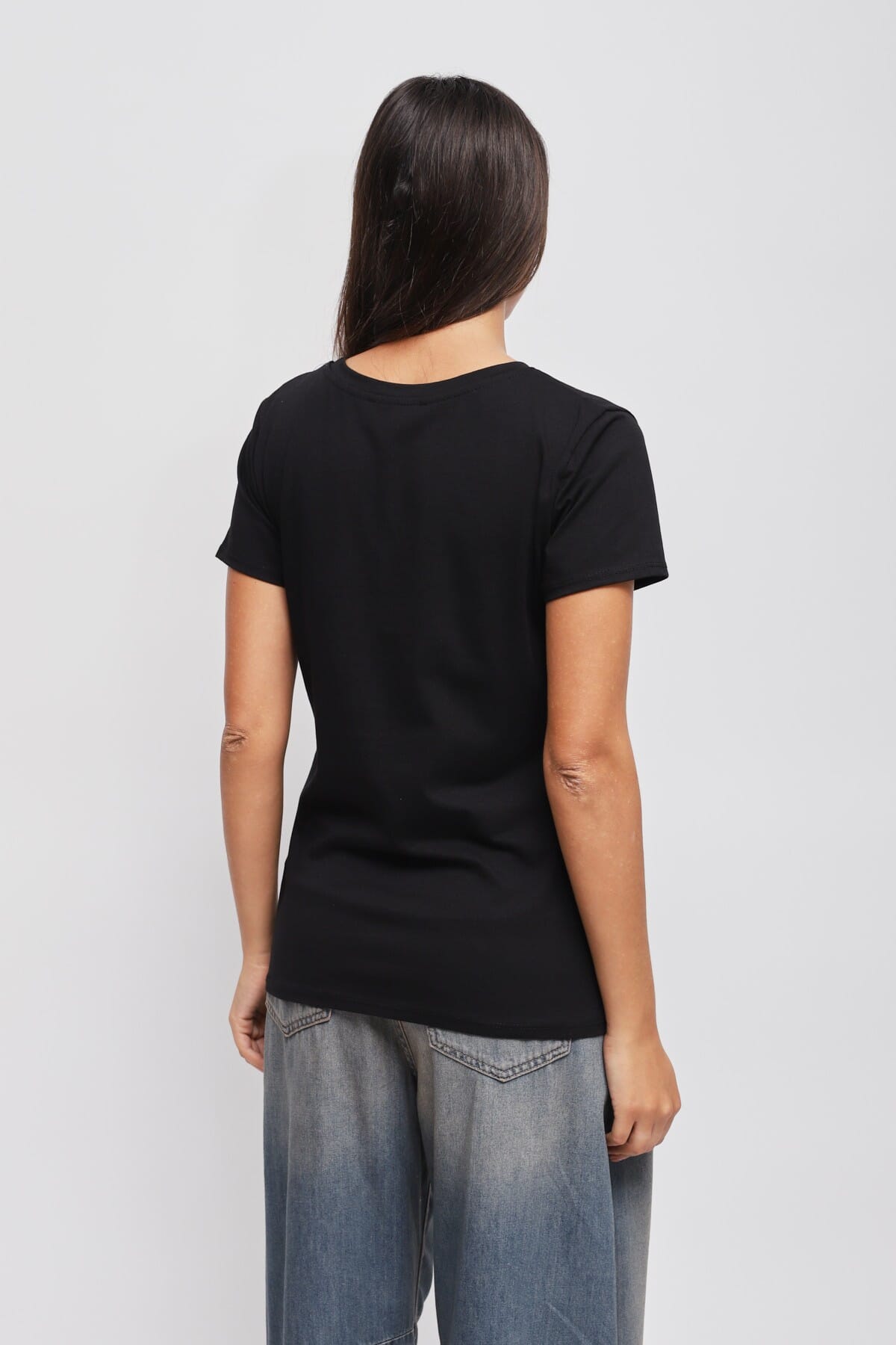 T-Shirt Con Applicazioni In Pizzo Maryley