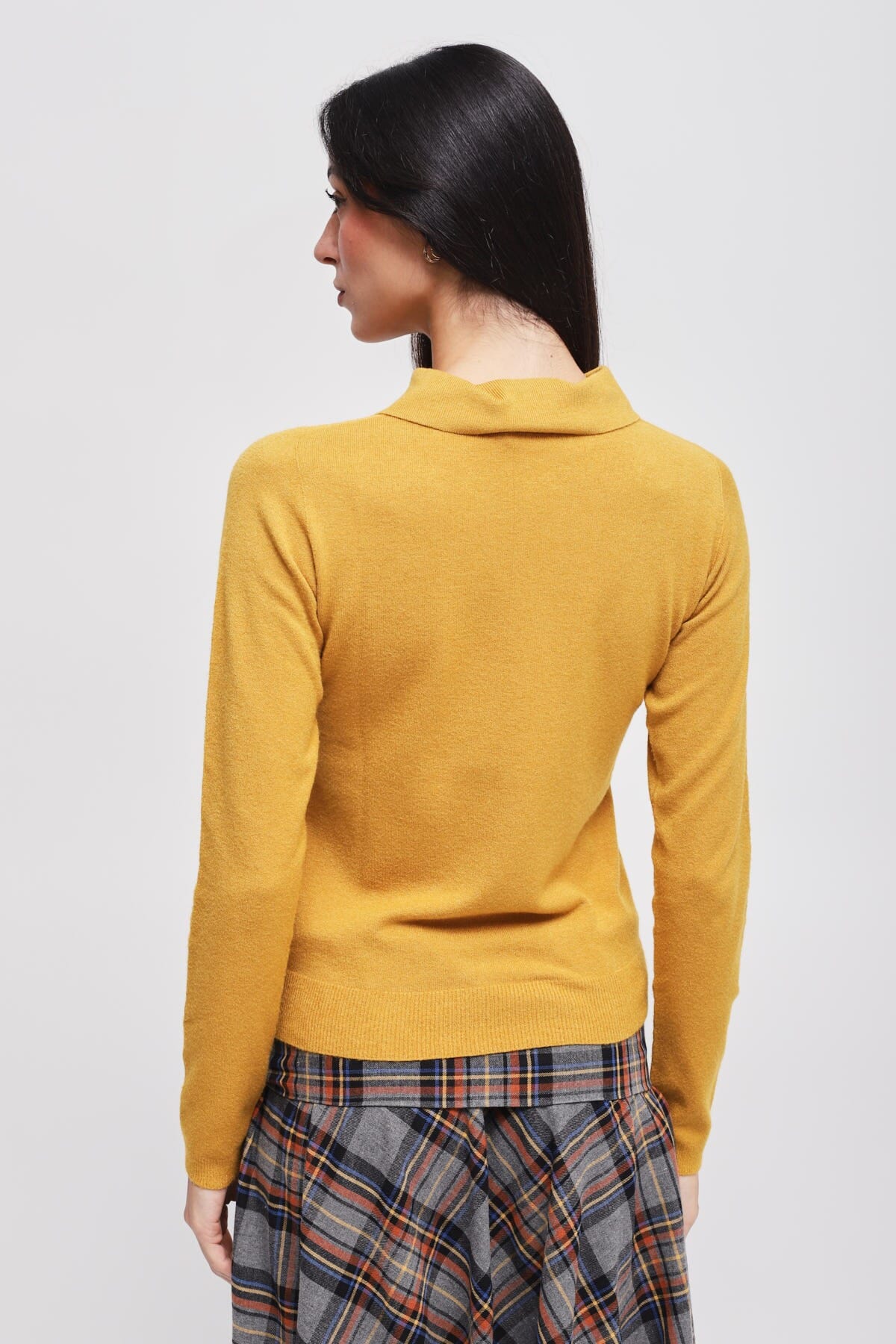 Viscose Knit With Maryley Collar