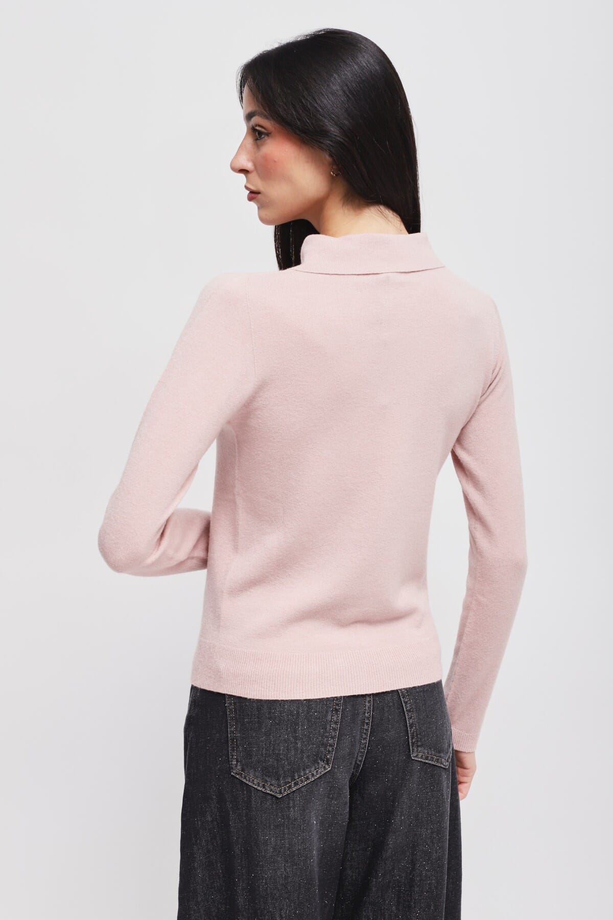 Viscose Knit With Maryley Collar