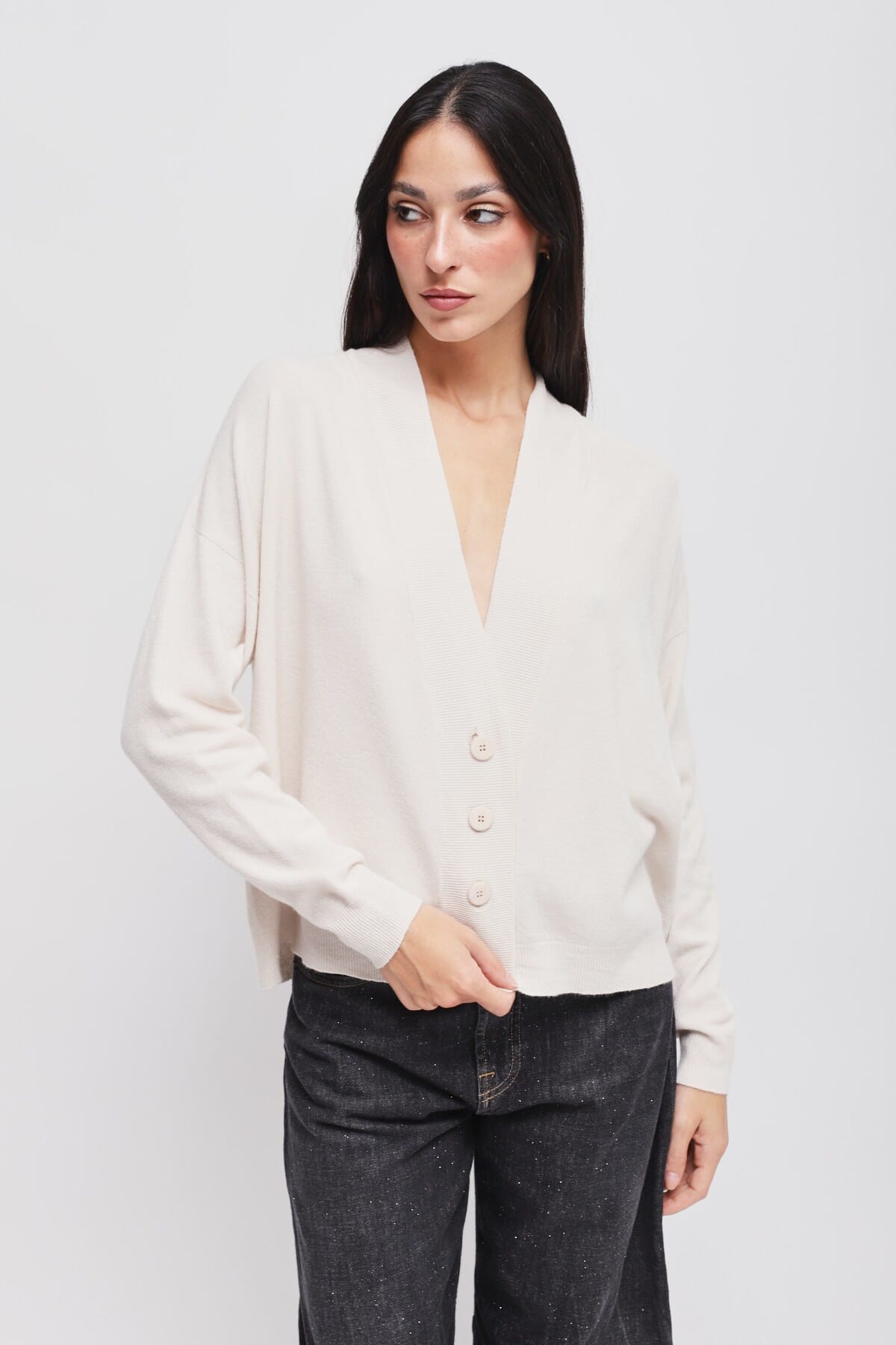 Cardigan Con Bottoni Maryley