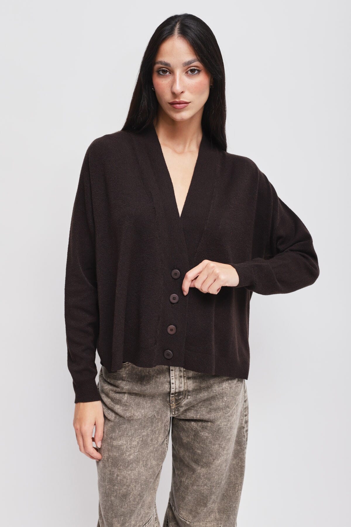 Cardigan Con Bottoni Maryley