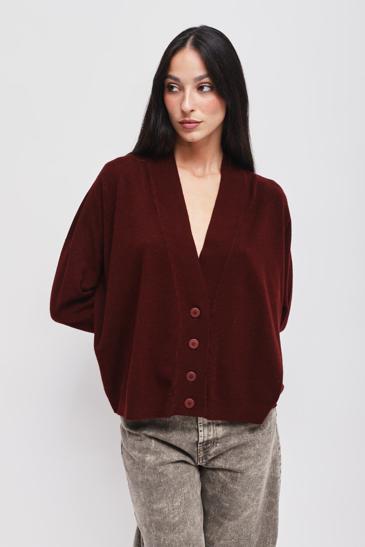 Cardigan Con Bottoni Maryley