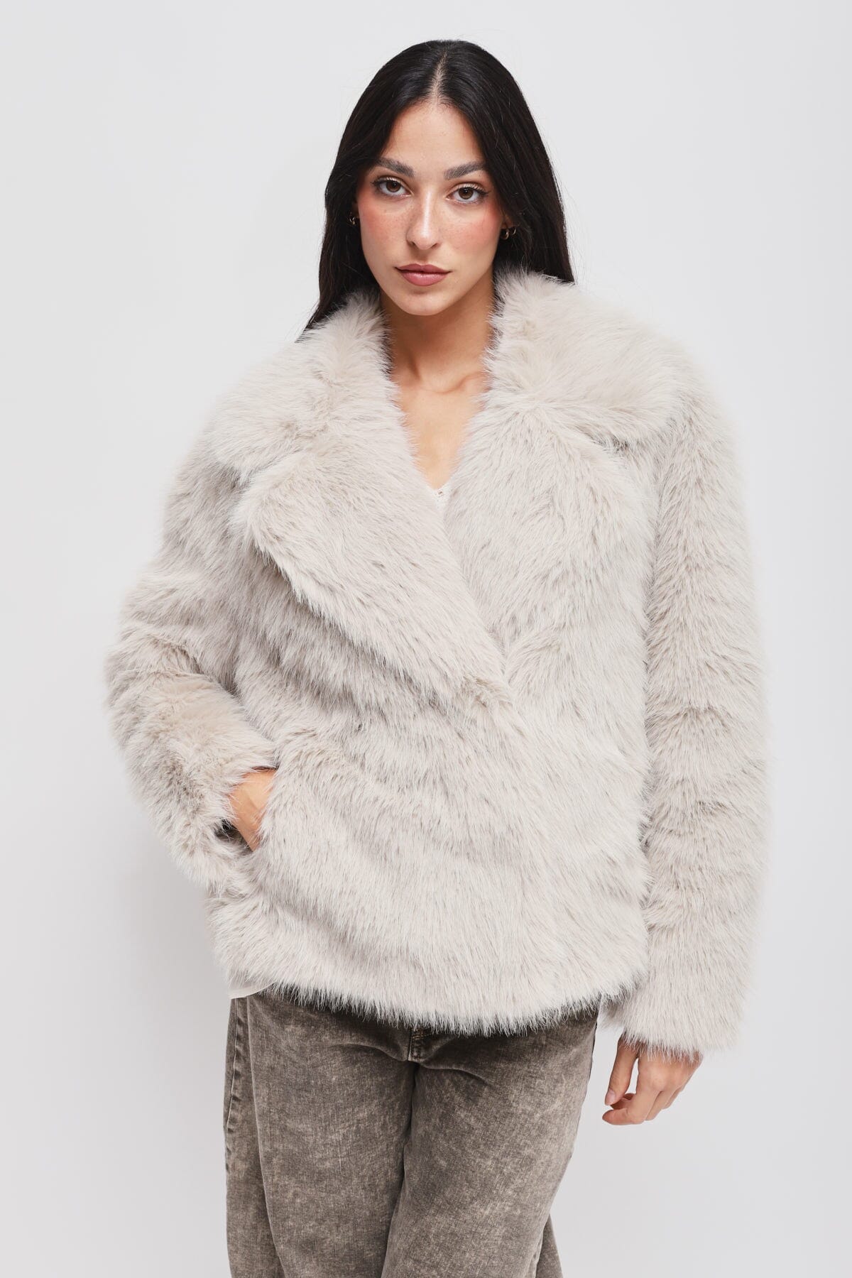 Veste en fausse fourrure Maryley