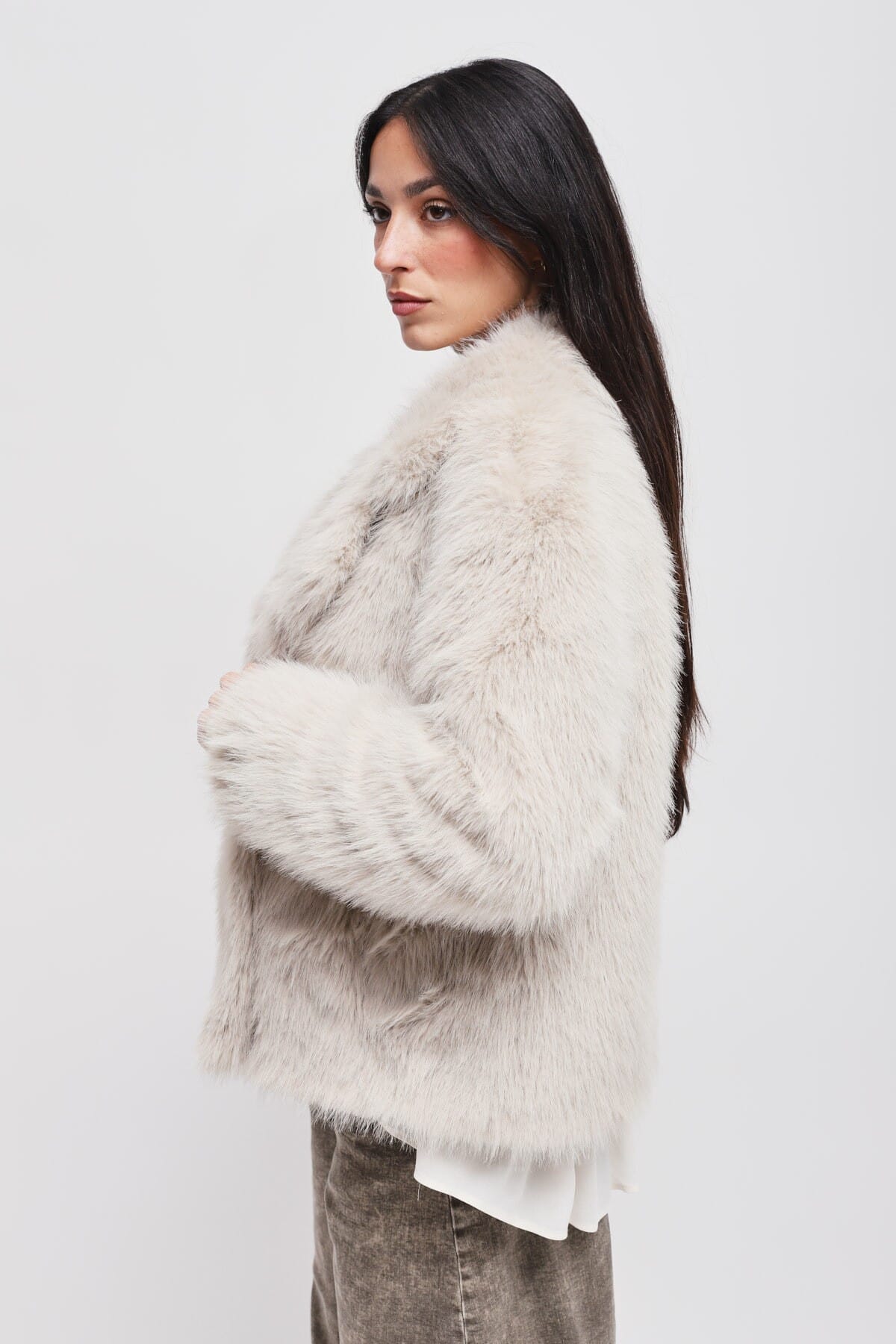 Veste en fausse fourrure Maryley