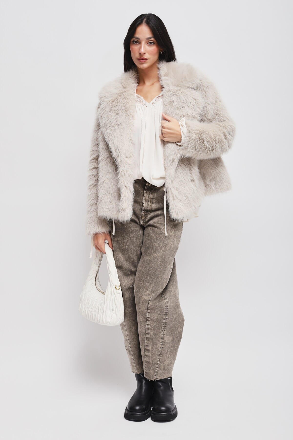 Veste en fausse fourrure Maryley