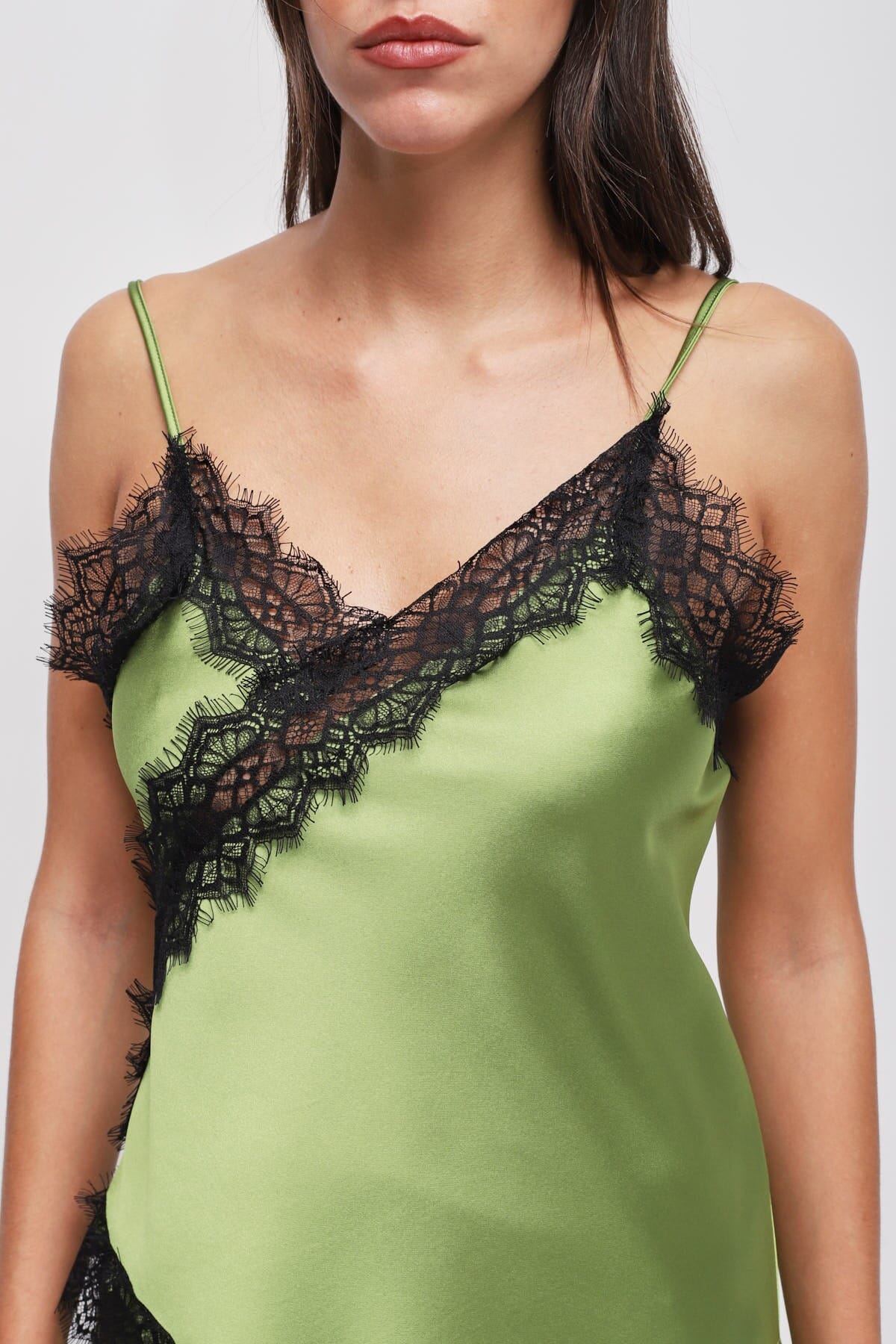 Top In Raso Con Pizzo Maryley