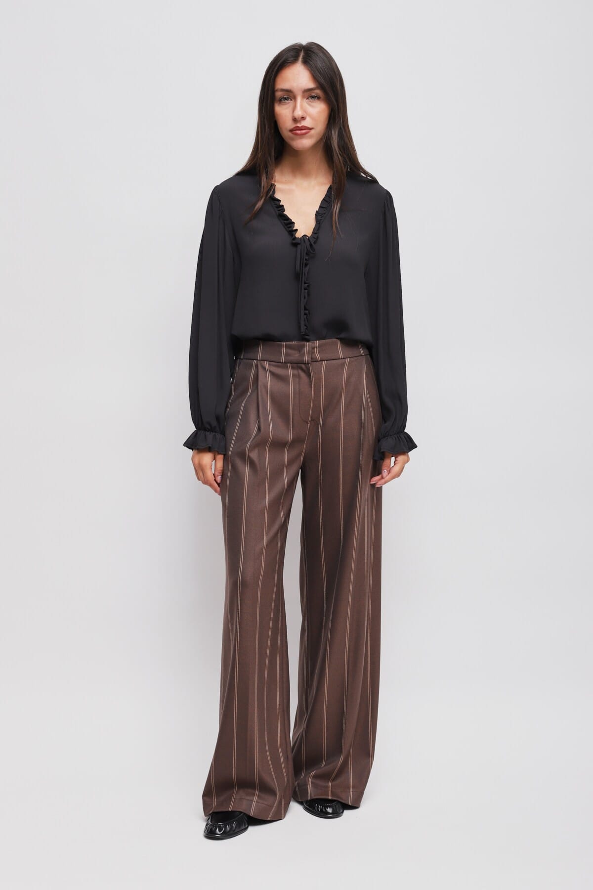 Pantaloni A Palazzo Gessati Maryley