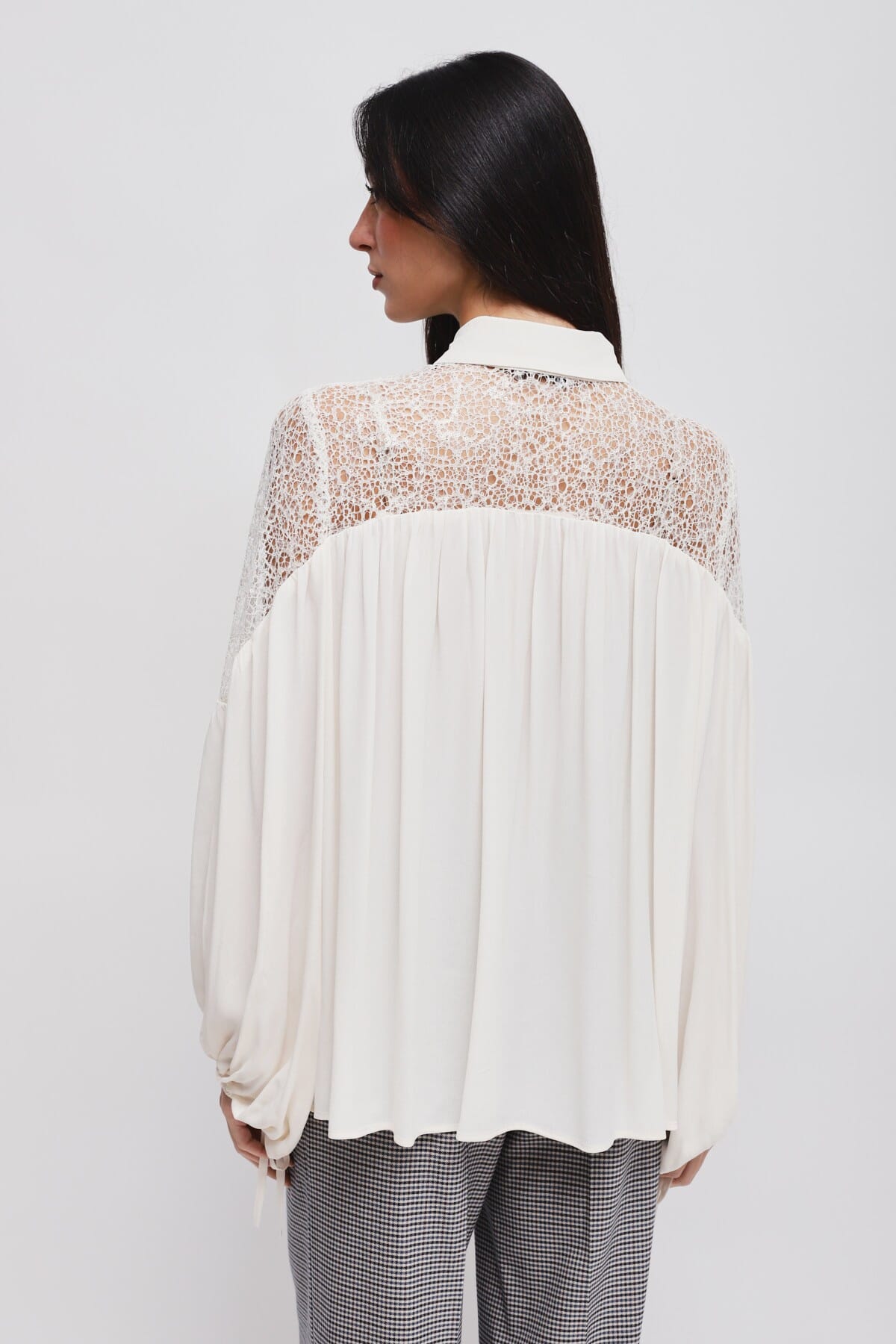 Blusa In Viscosa Con Laccio Maryley