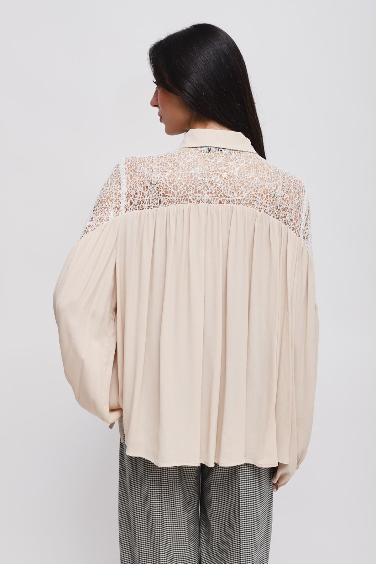 Blusa In Viscosa Con Laccio Maryley