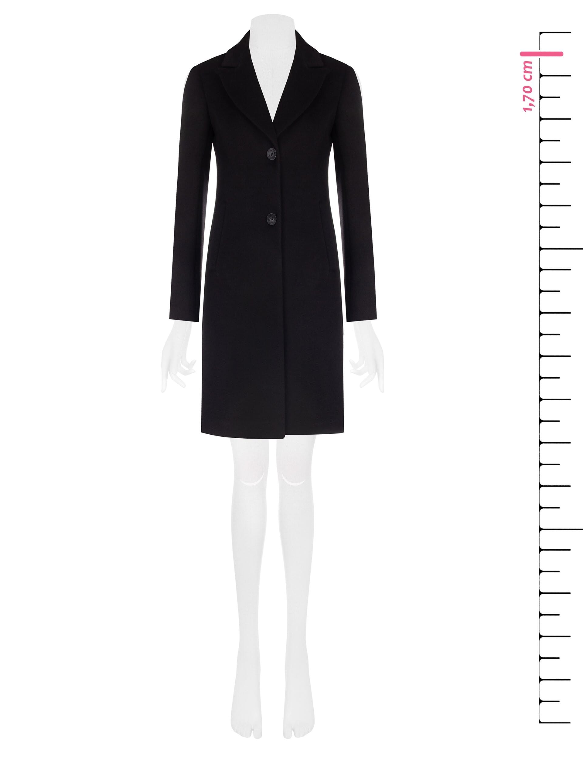 Cappotto Medio Sfiancato In Velour Rinascimento