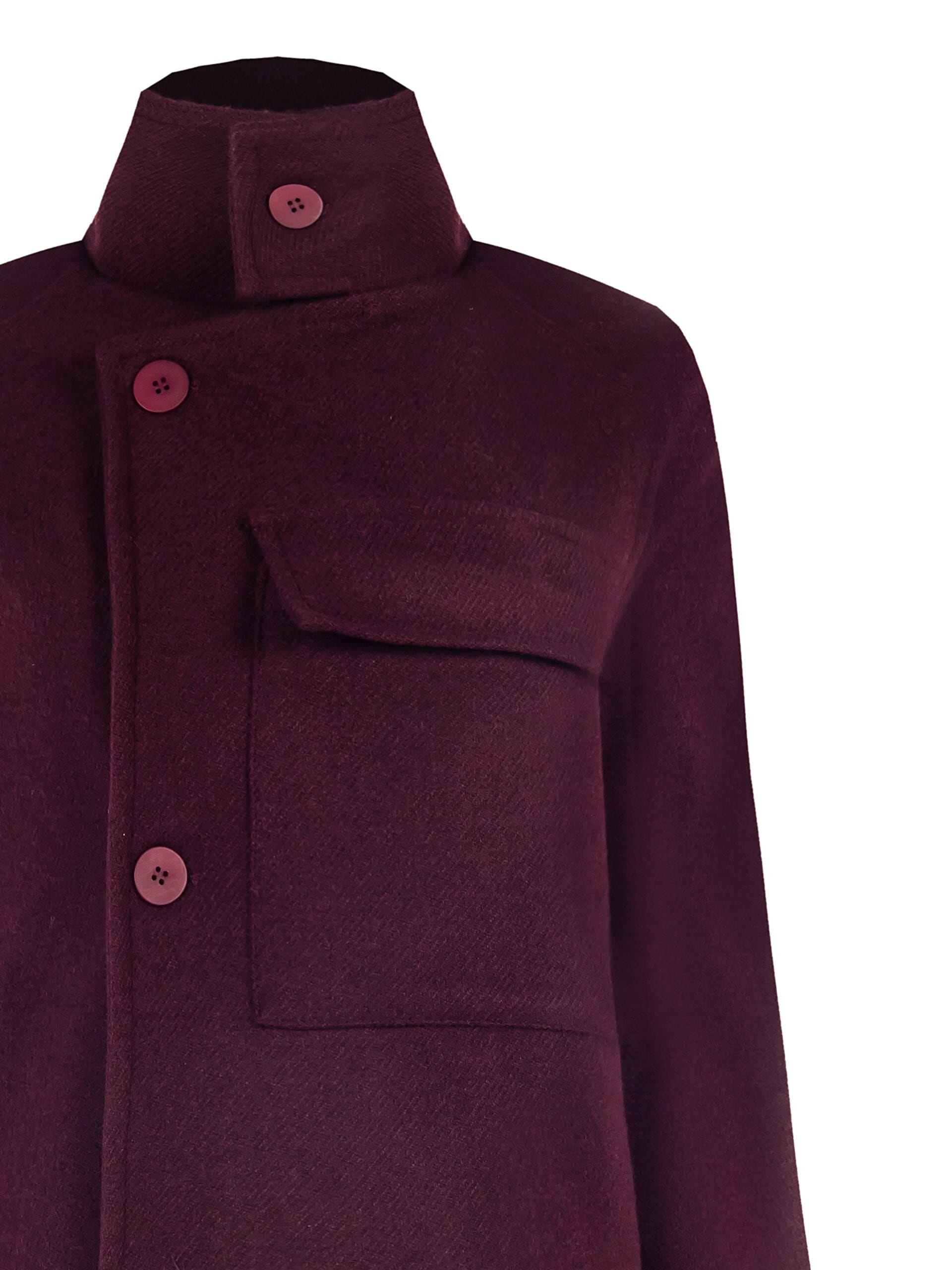 Cappotto Corto Con Tascone Sul Davanti Rinascimento