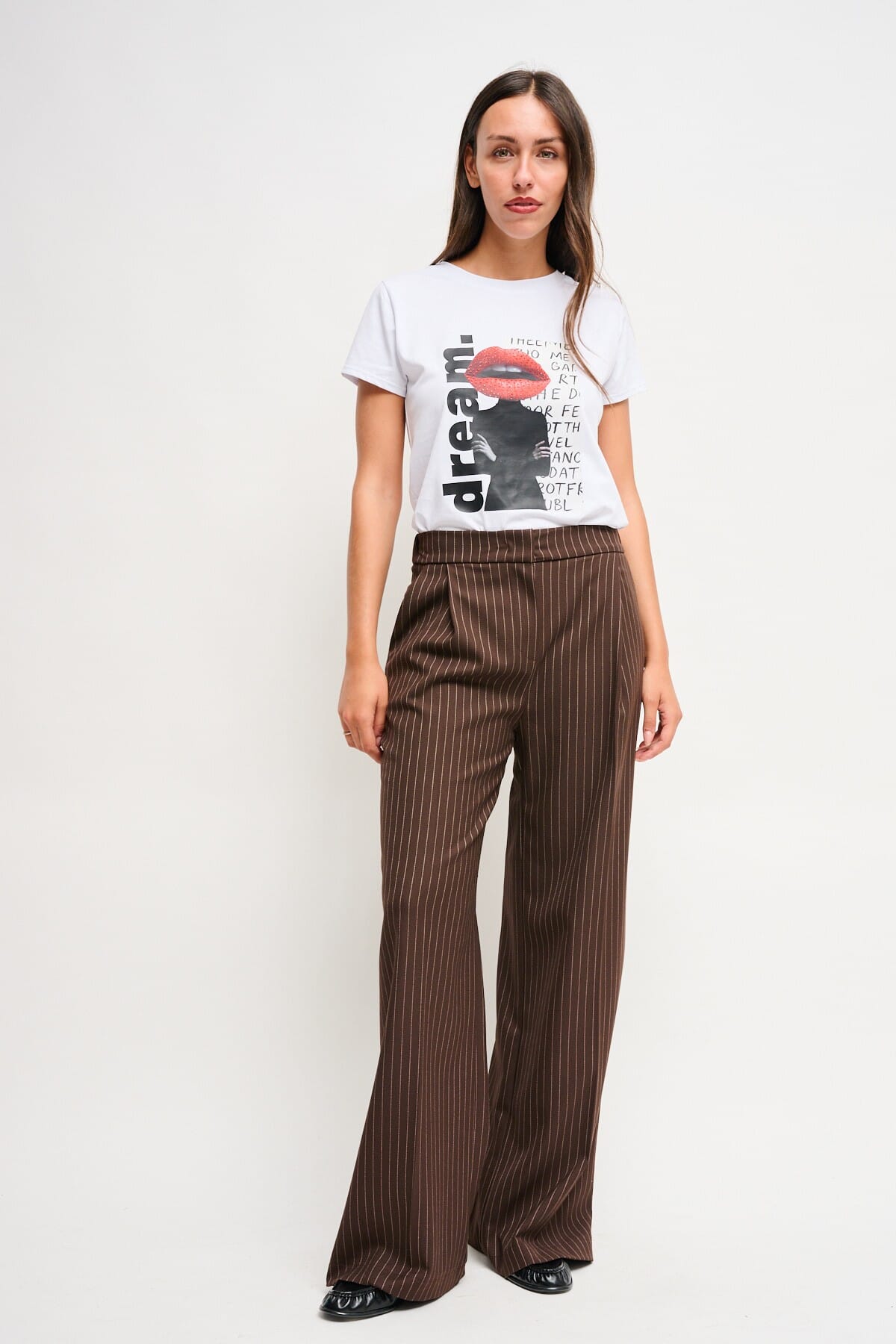 Pantaloni A Palazzo Gessati Maryley