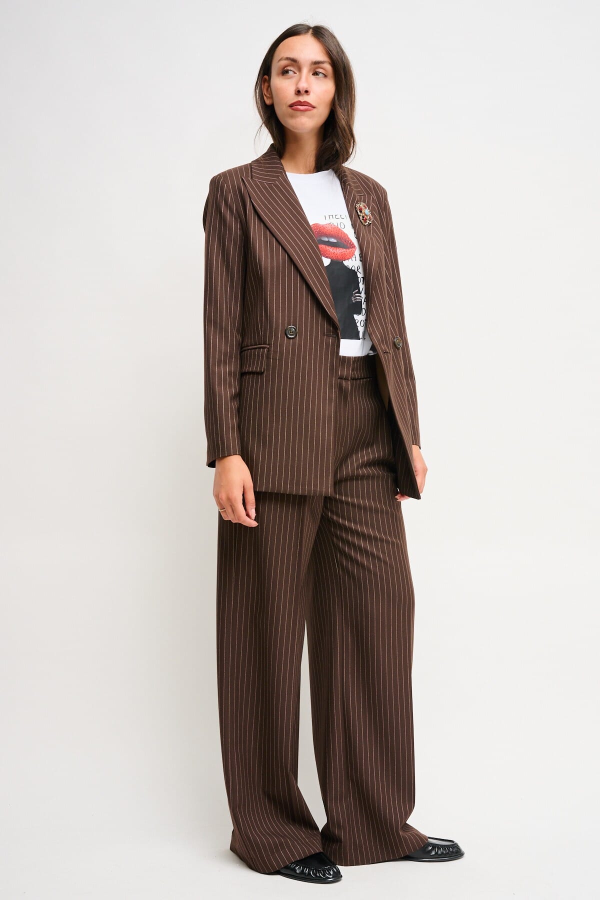 Pantaloni A Palazzo Gessati Maryley