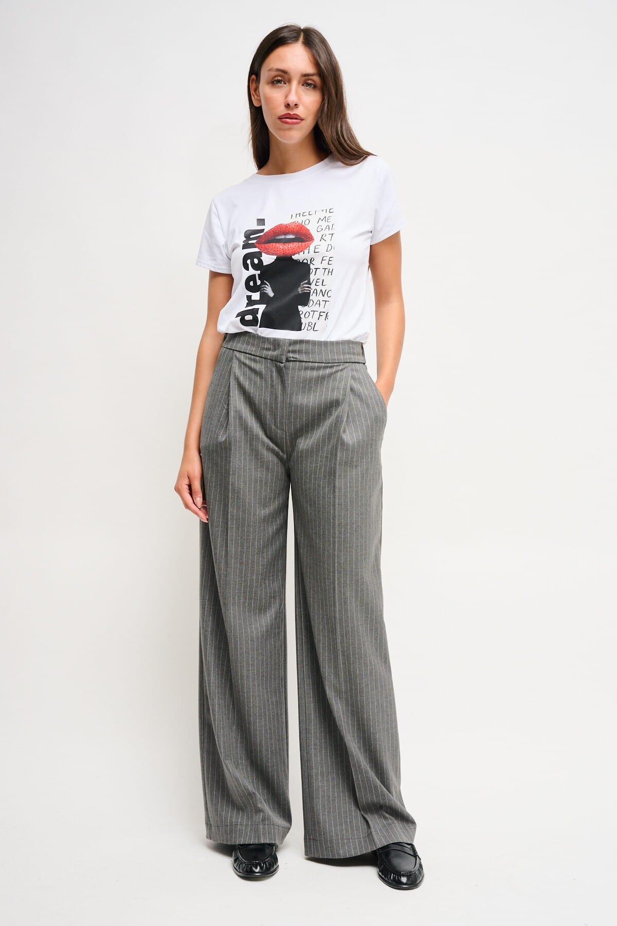 Pantaloni A Palazzo Gessati Maryley